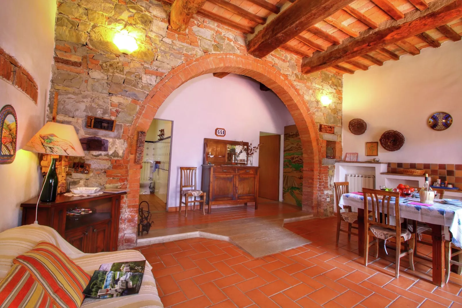 Casa Ginepro-Living room