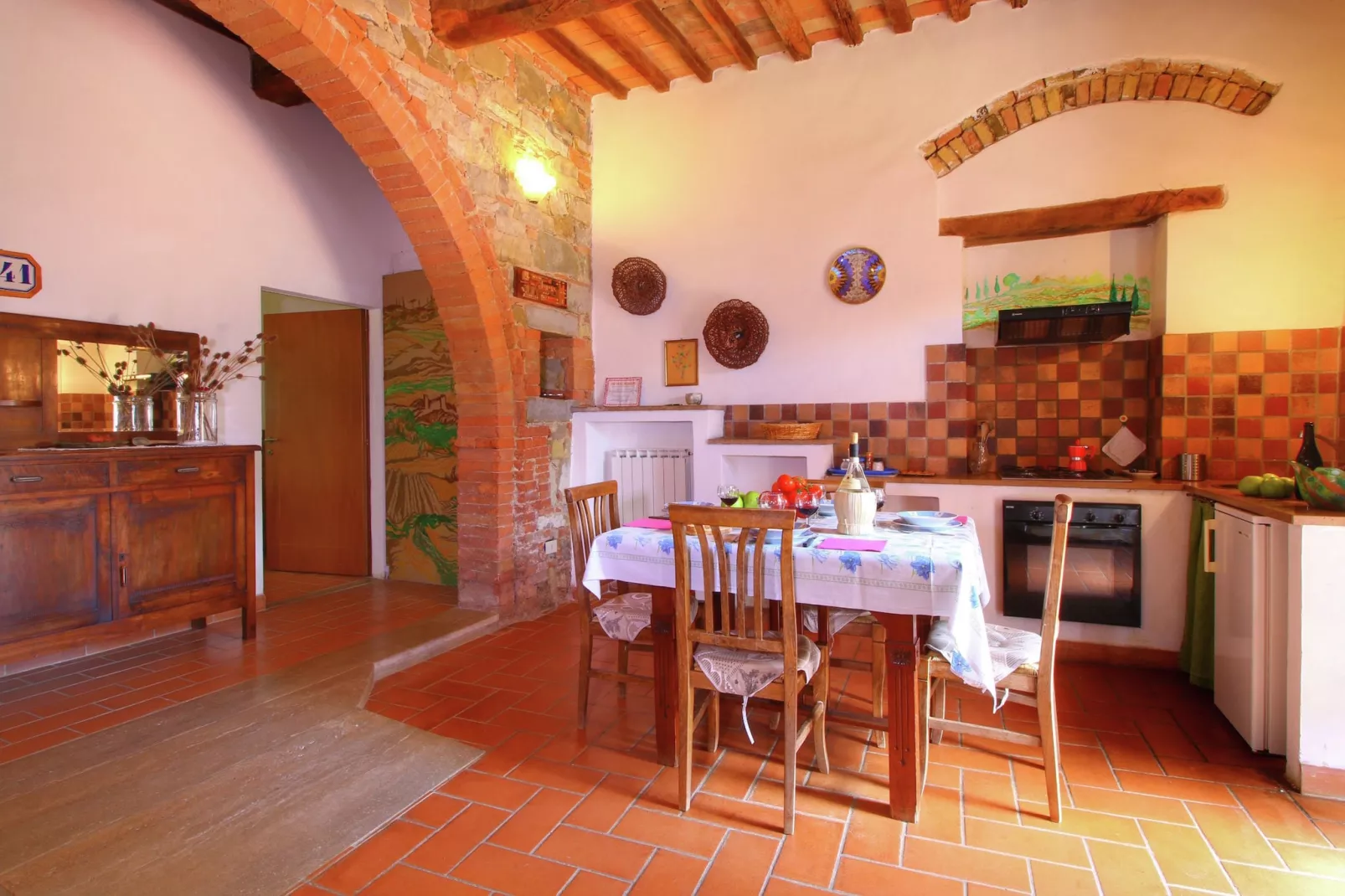 Casa Ginepro-Dining room