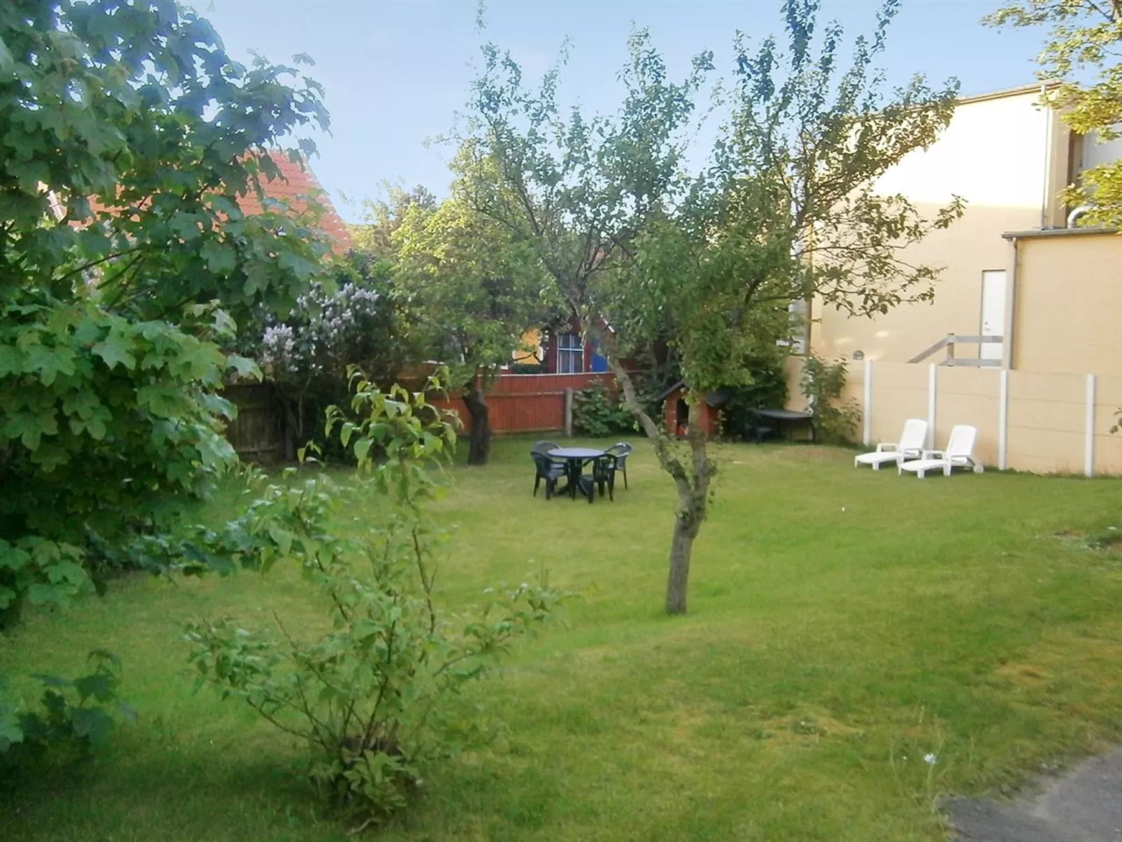 outside