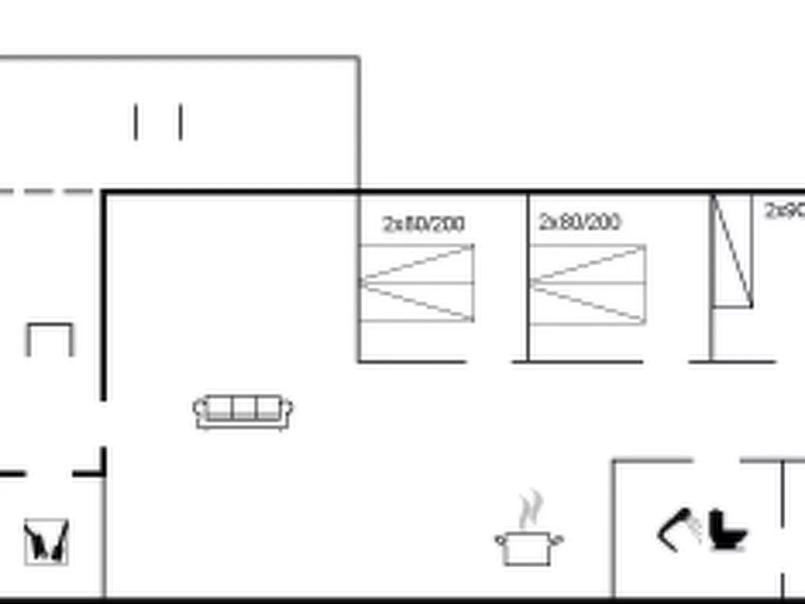 "Esir" - 800m from the sea-Inside