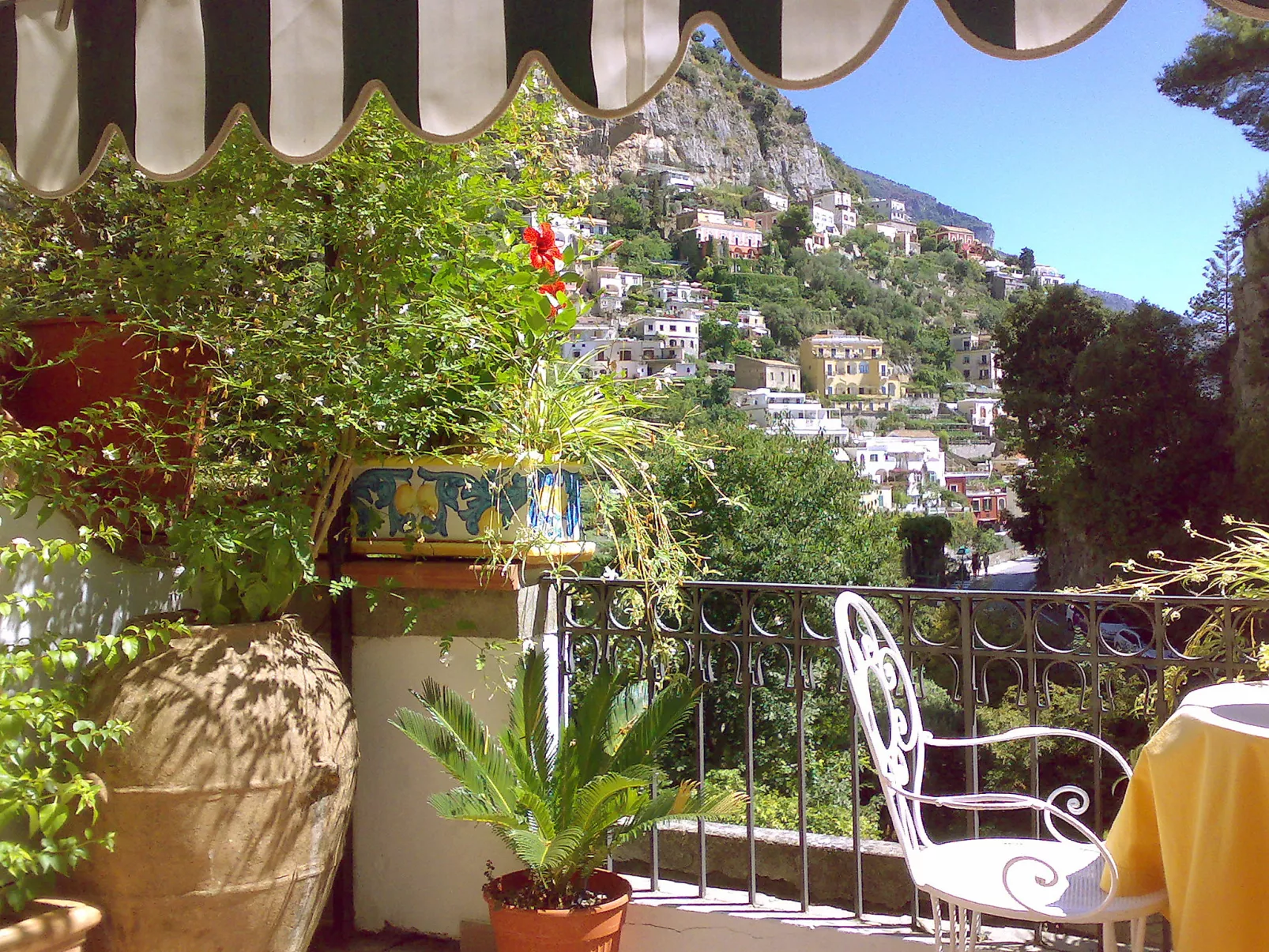 Positano Elegant Terrace-Outside