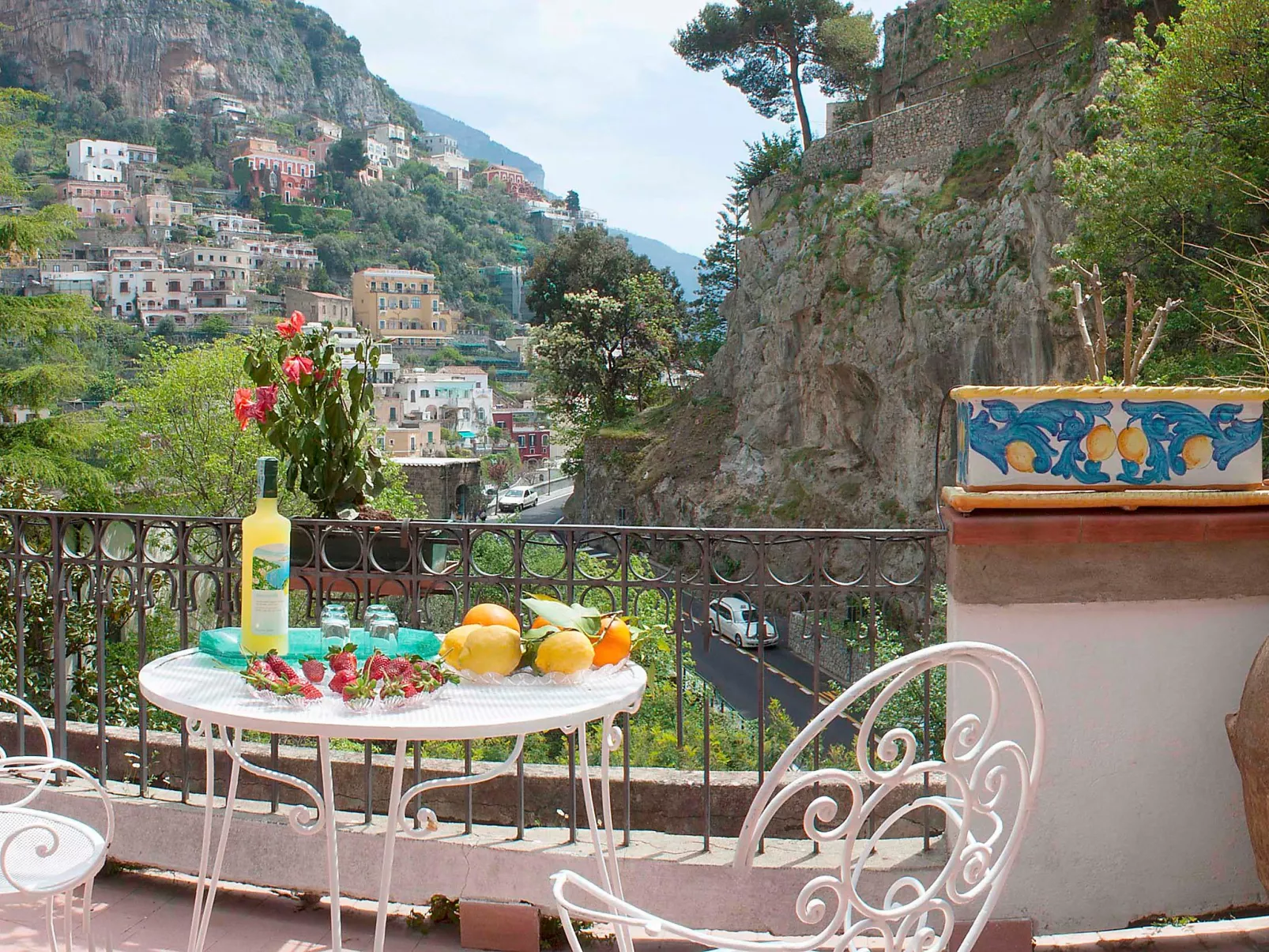 Positano Elegant Terrace-Outside
