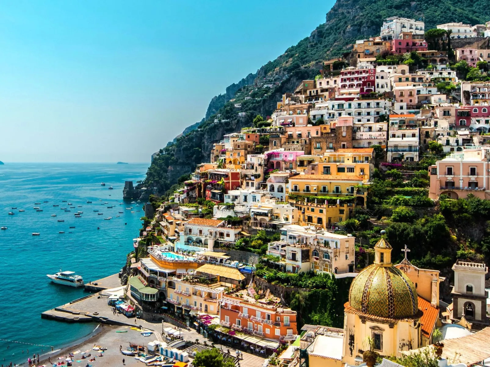 Positano Elegant Terrace-Area