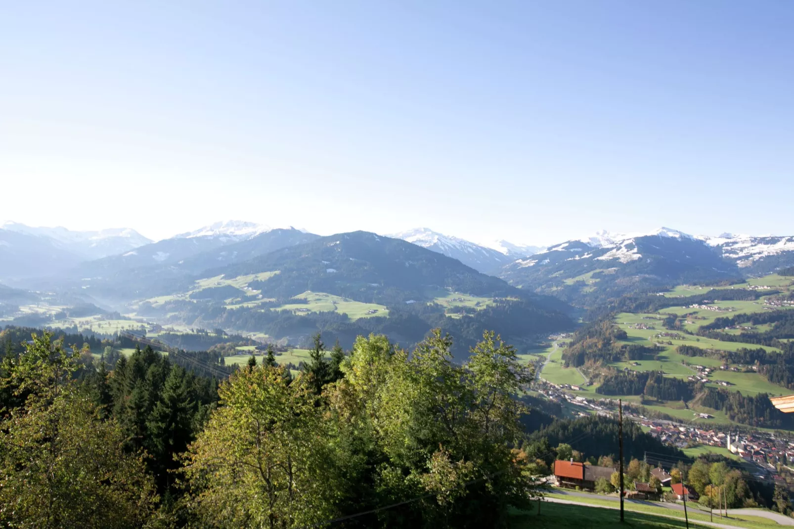 Chalet Hohe Salve-Vue d'été