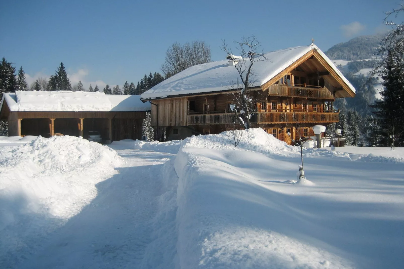 Haus Harpfen-Exterior winter