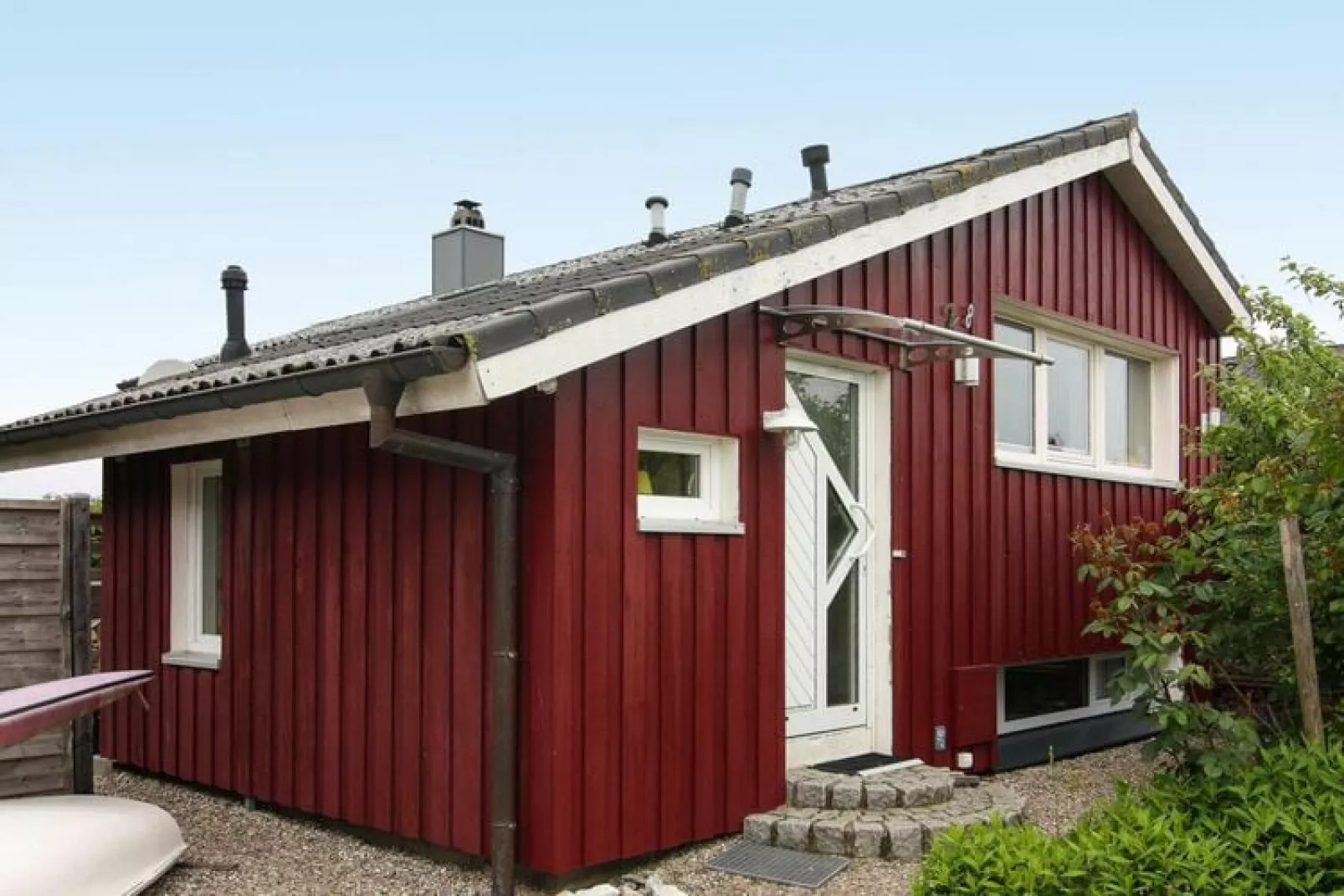 Ferienhaus 110 qm-Außenbereich Sommer