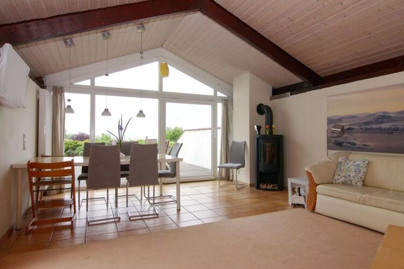 Ferienhaus 110 qm-Wohnzimmer