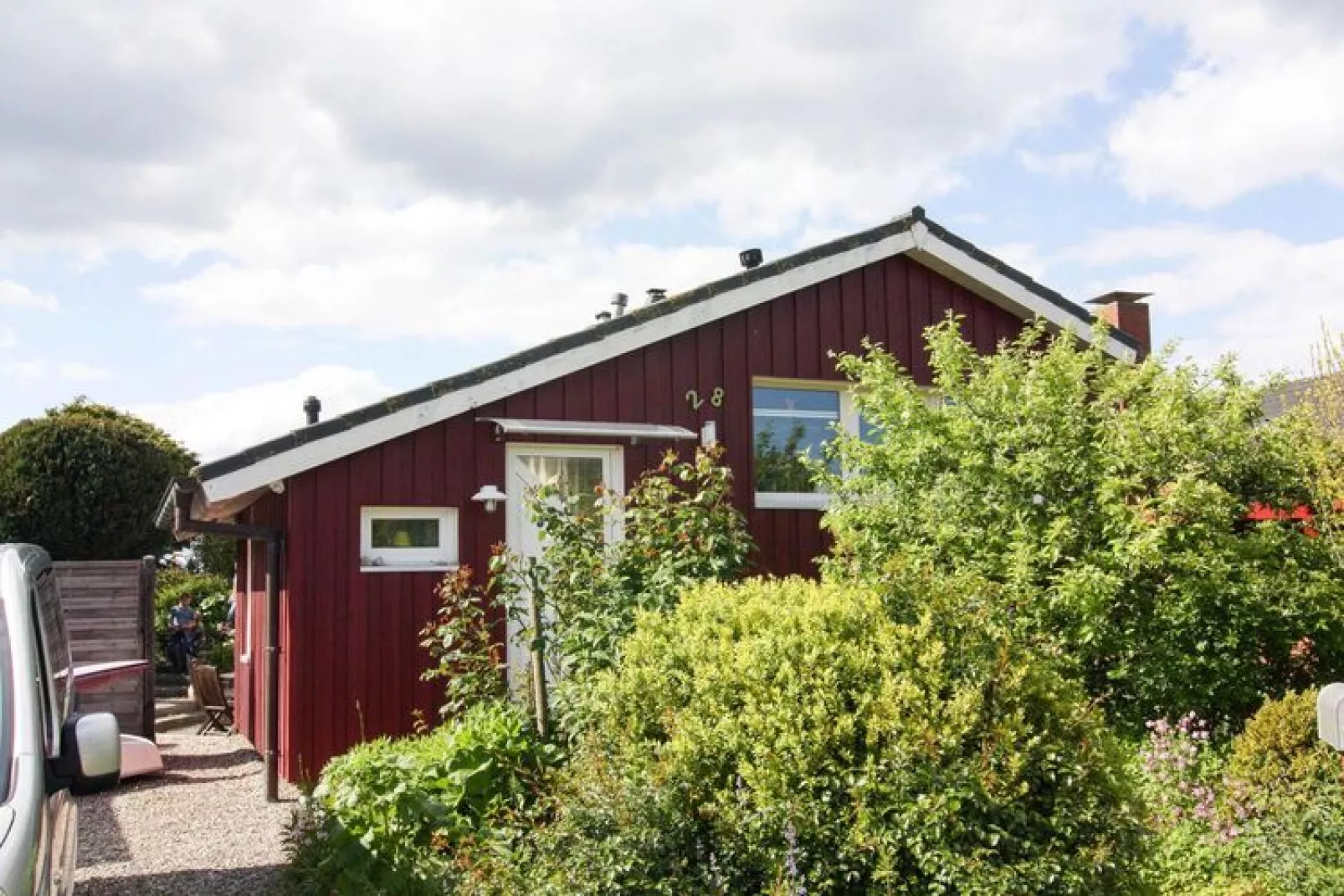 Ferienhaus 110 qm-Außenbereich Sommer