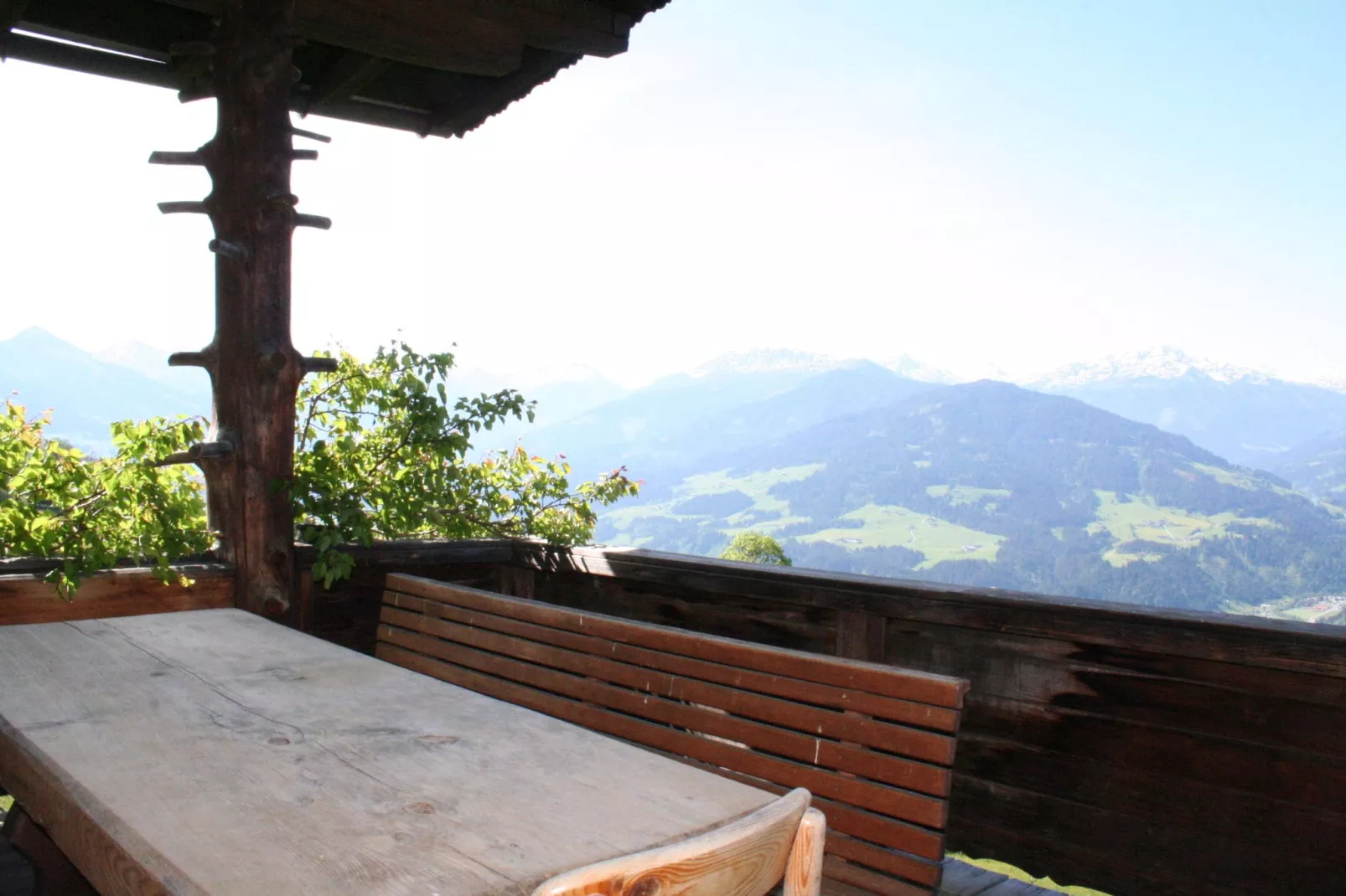 Chalet Hogleit-Balcon-terrasse