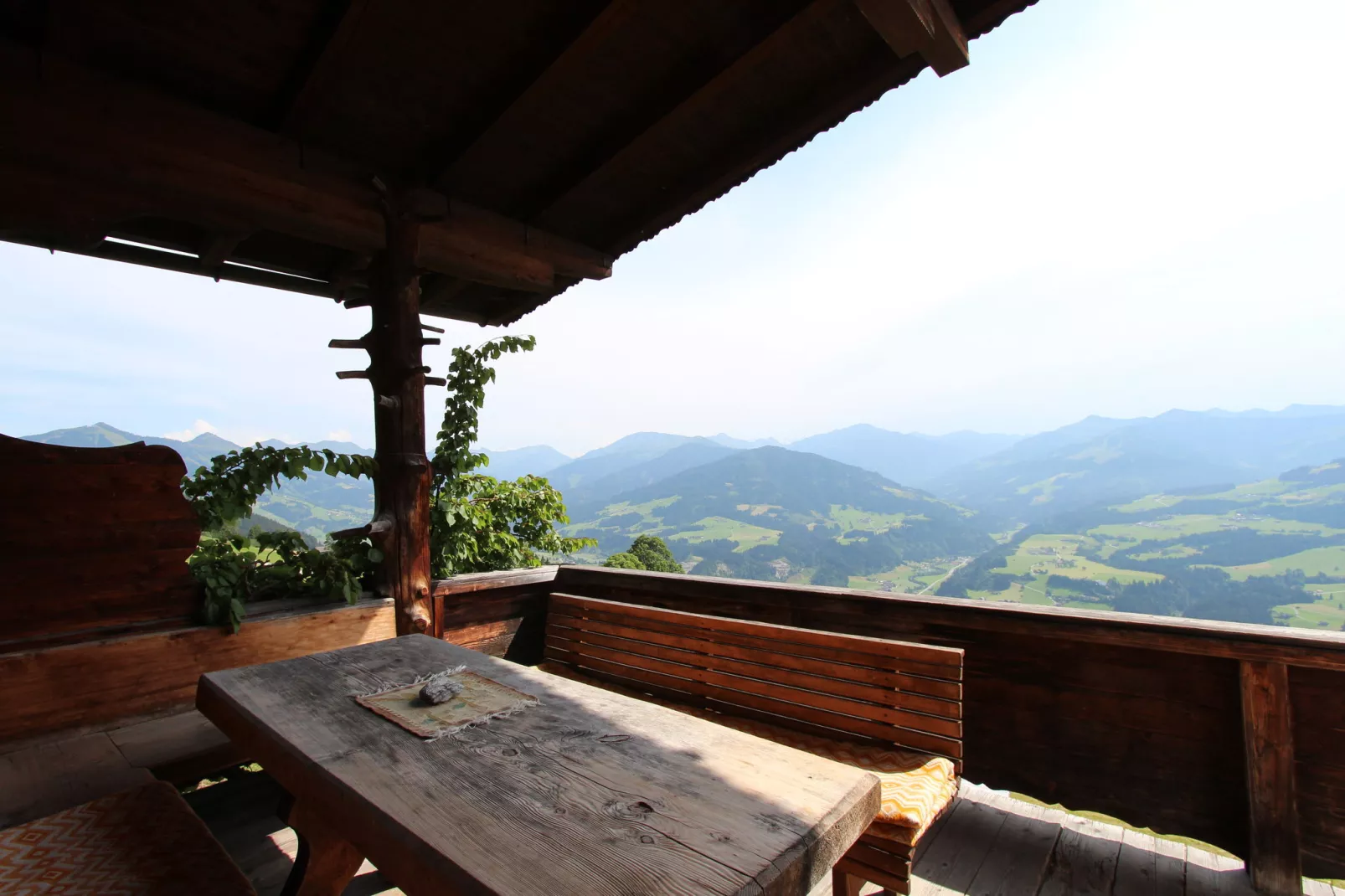 Chalet Hogleit-Balcon-terrasse