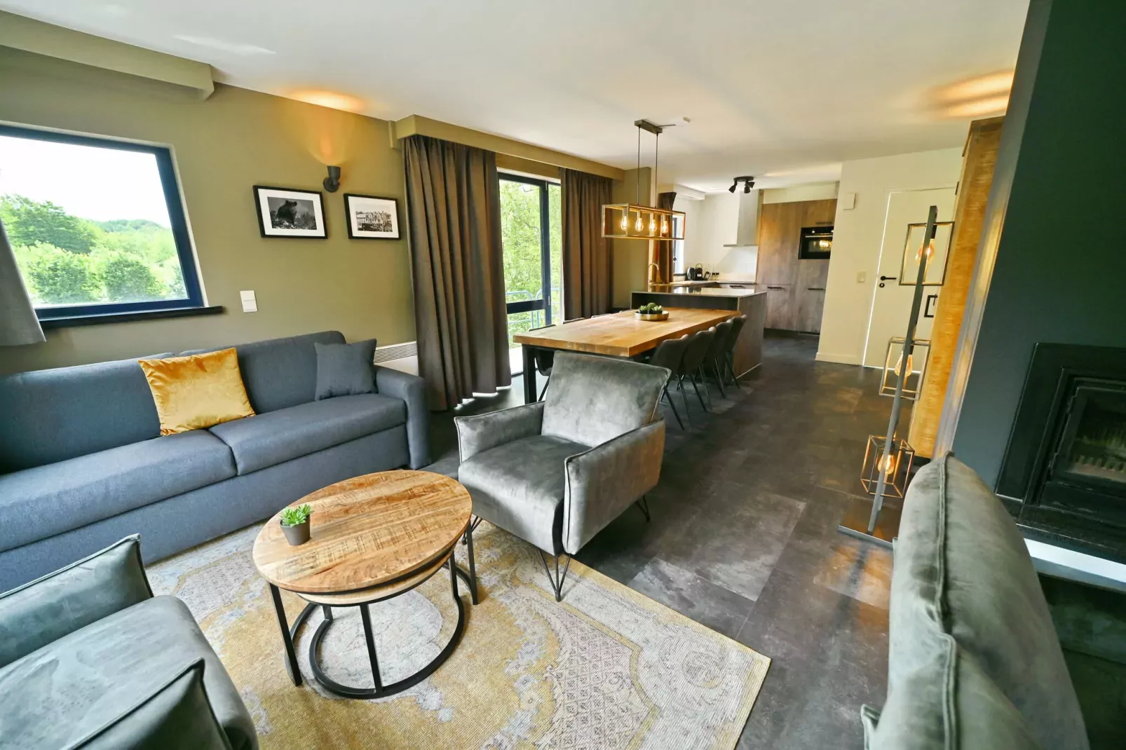 Résidence Durbuy 18-Living room