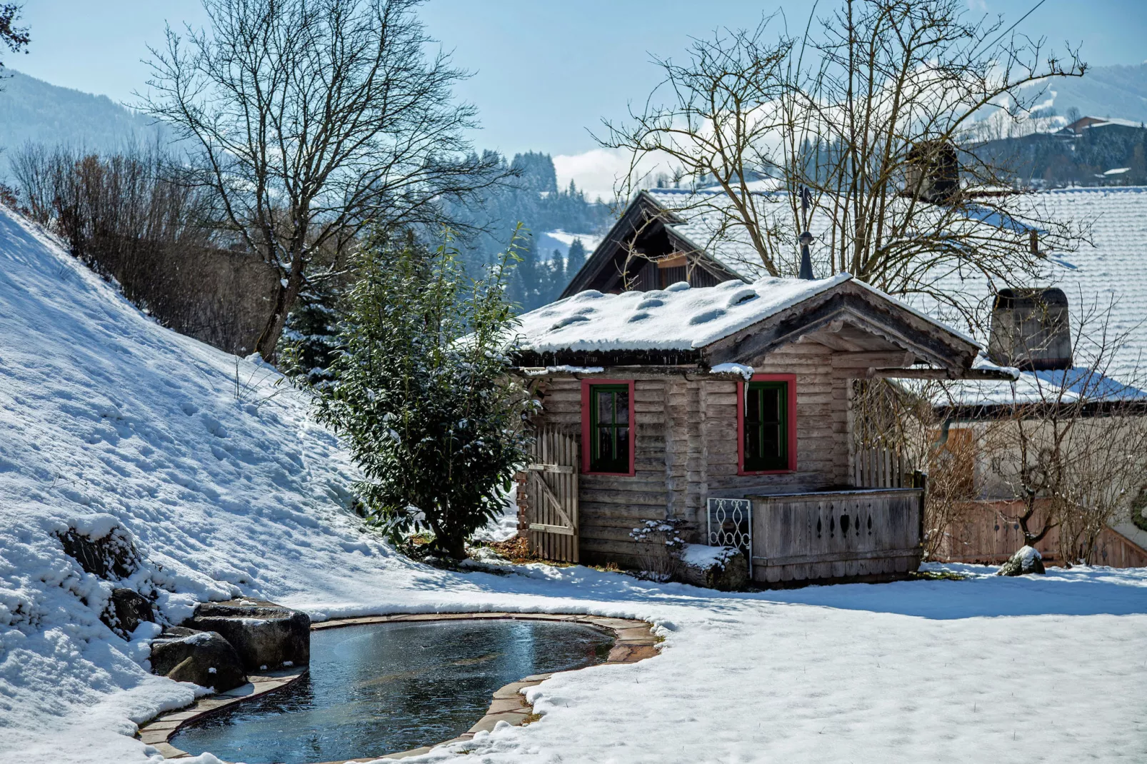 Haus Oma Wetti-Garden winter