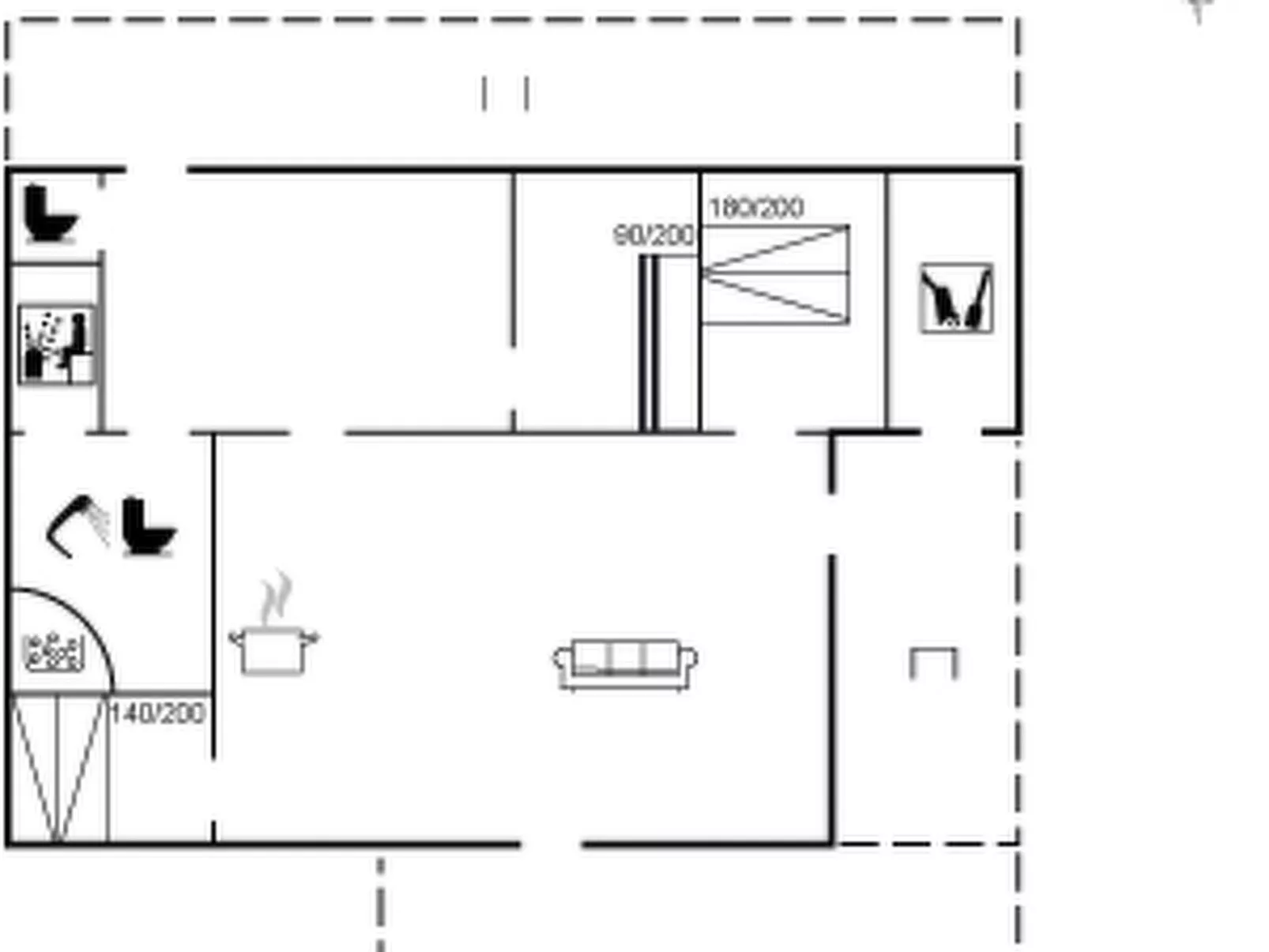 "Mildrid" - 200m from the sea-Inside