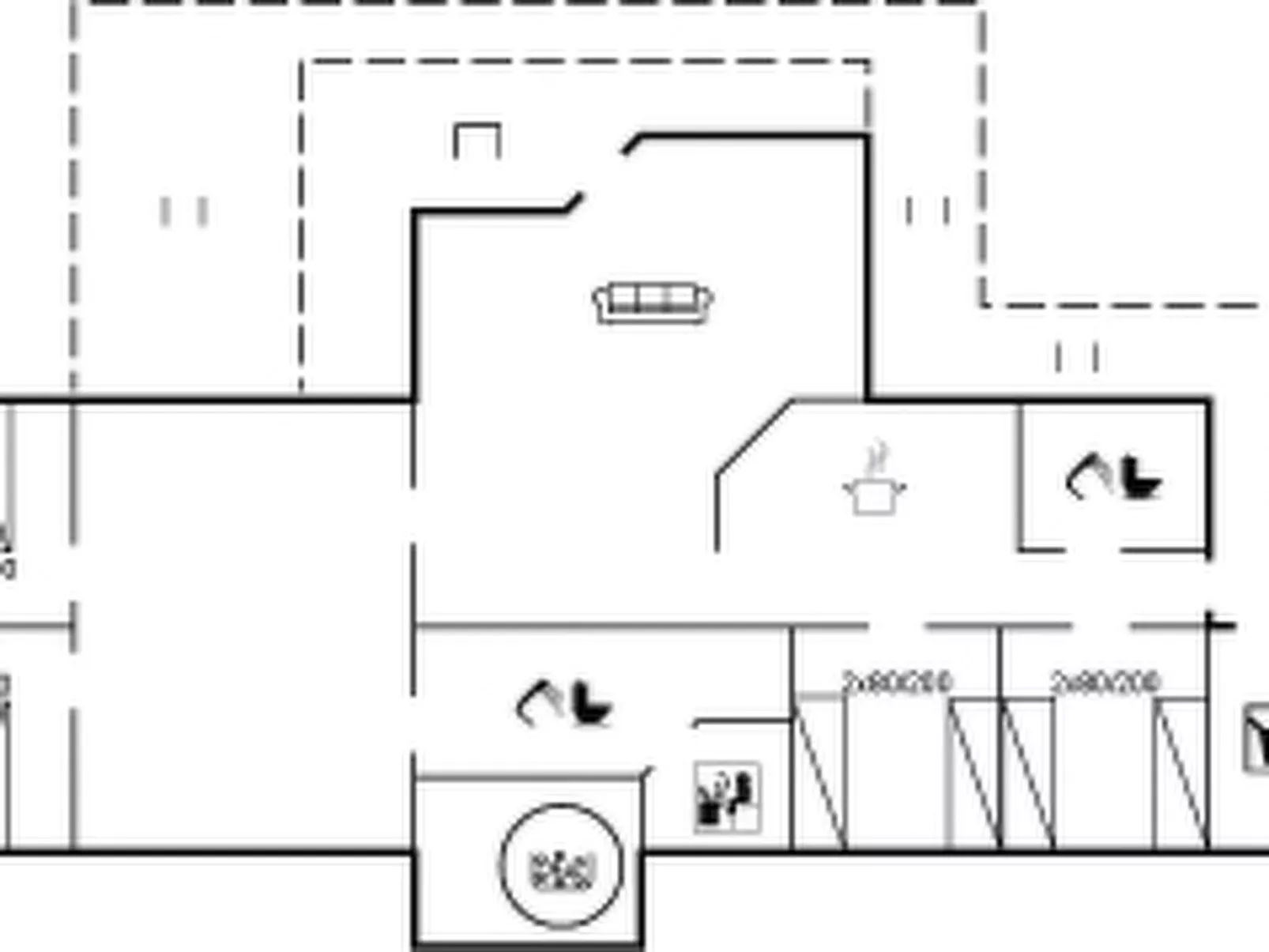 "Alhed" - 650m from the sea-Inside