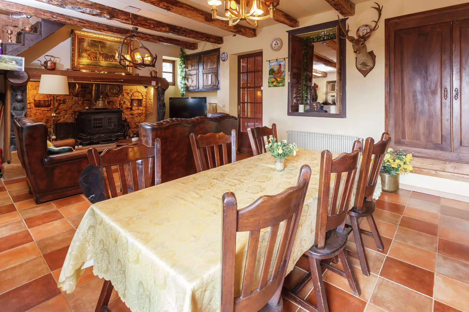 Maison de vacances - PUY-L'EVÊQUE-Salle à manger