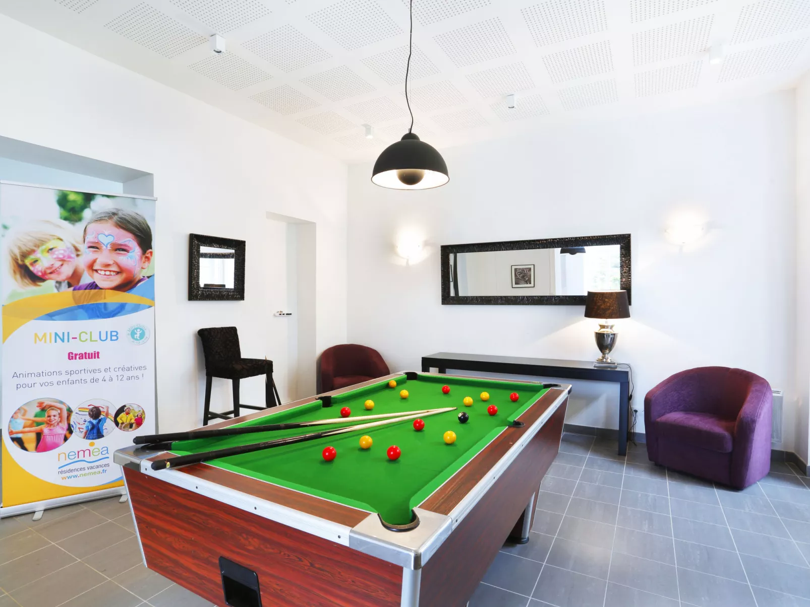 Domaine de la Baie-T2+cab-duplex, 6 pers-Inside