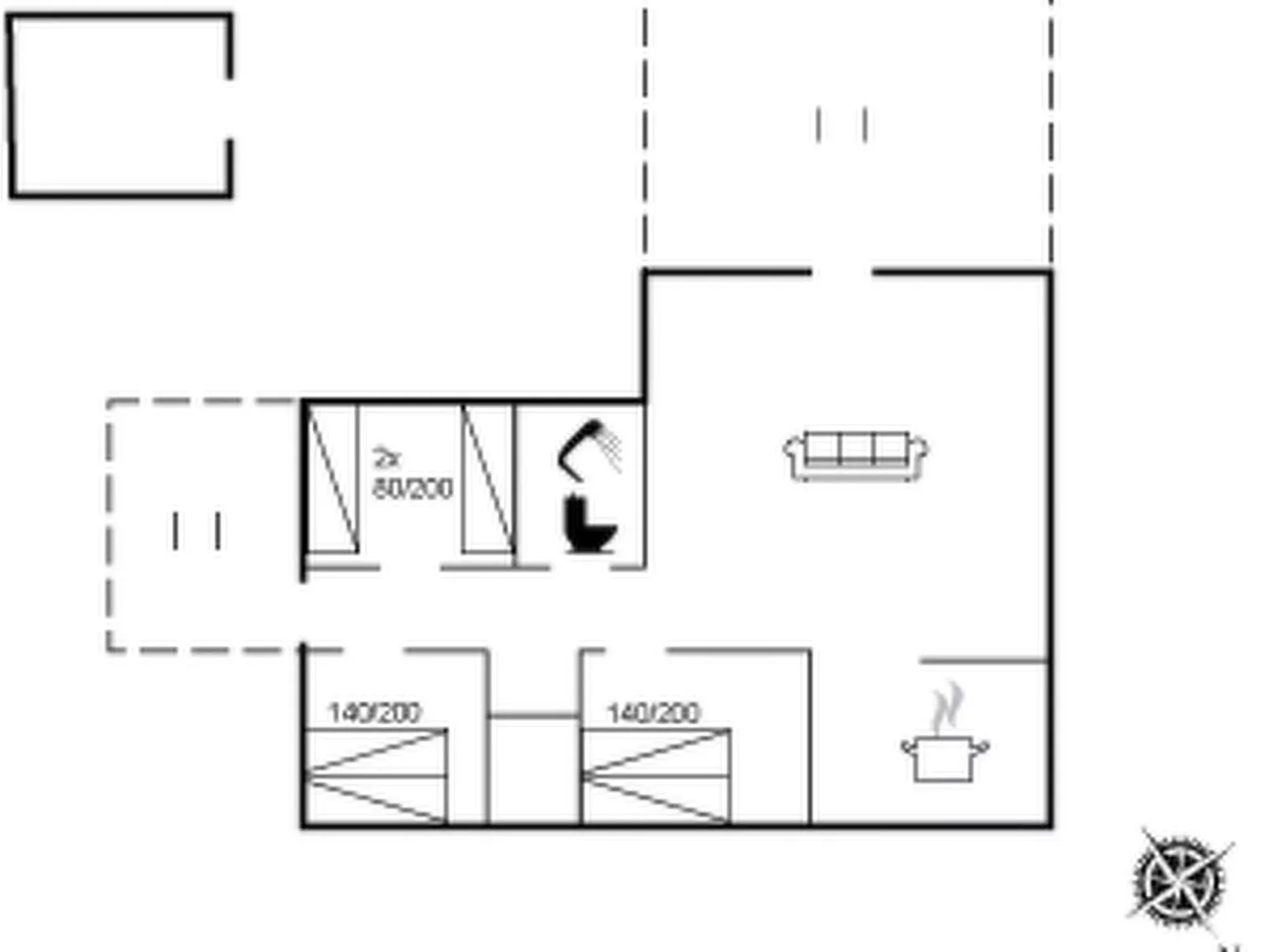 "Halda" - 300m from the sea-Inside