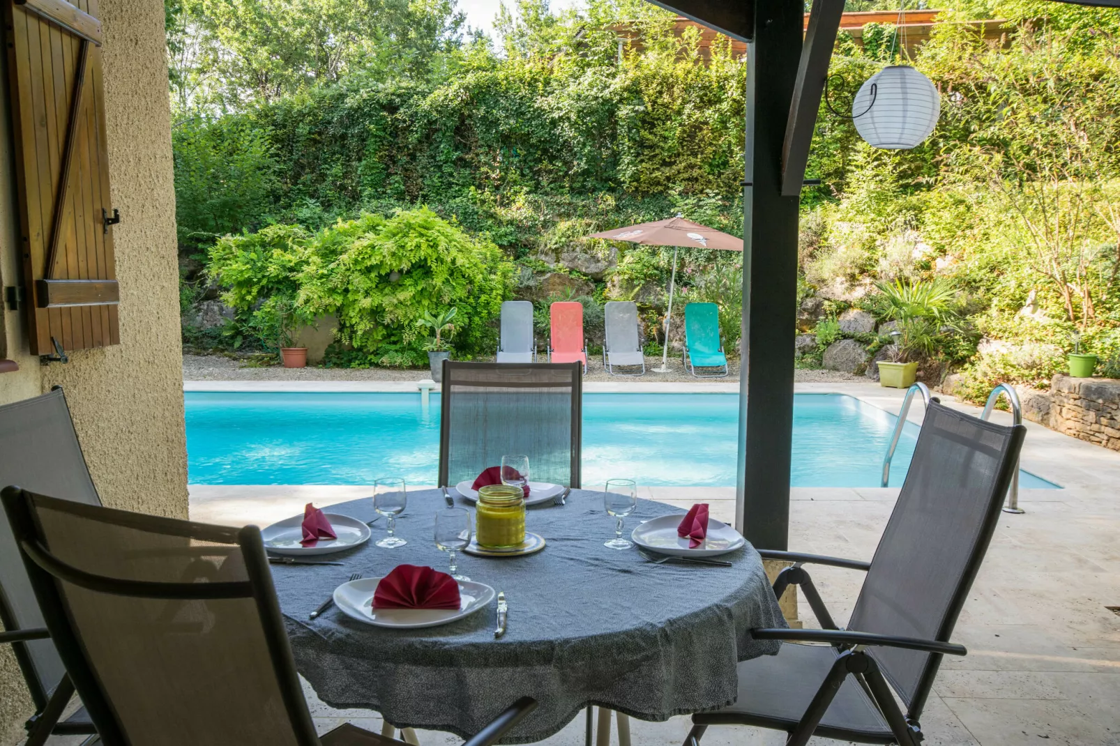 Le Club des cinq-Terrassenbalkon