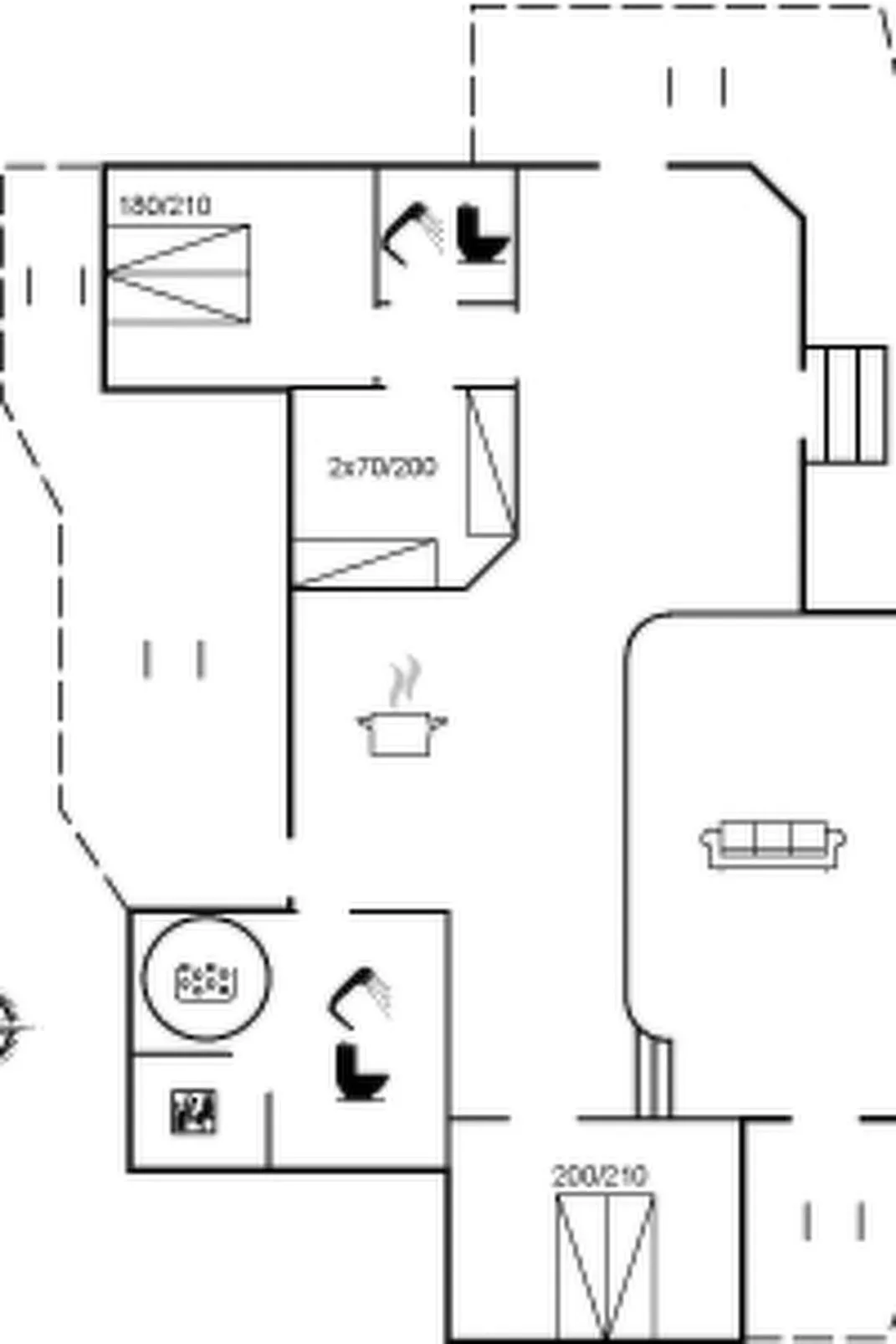 "Avni" - 200m from the sea-Inside