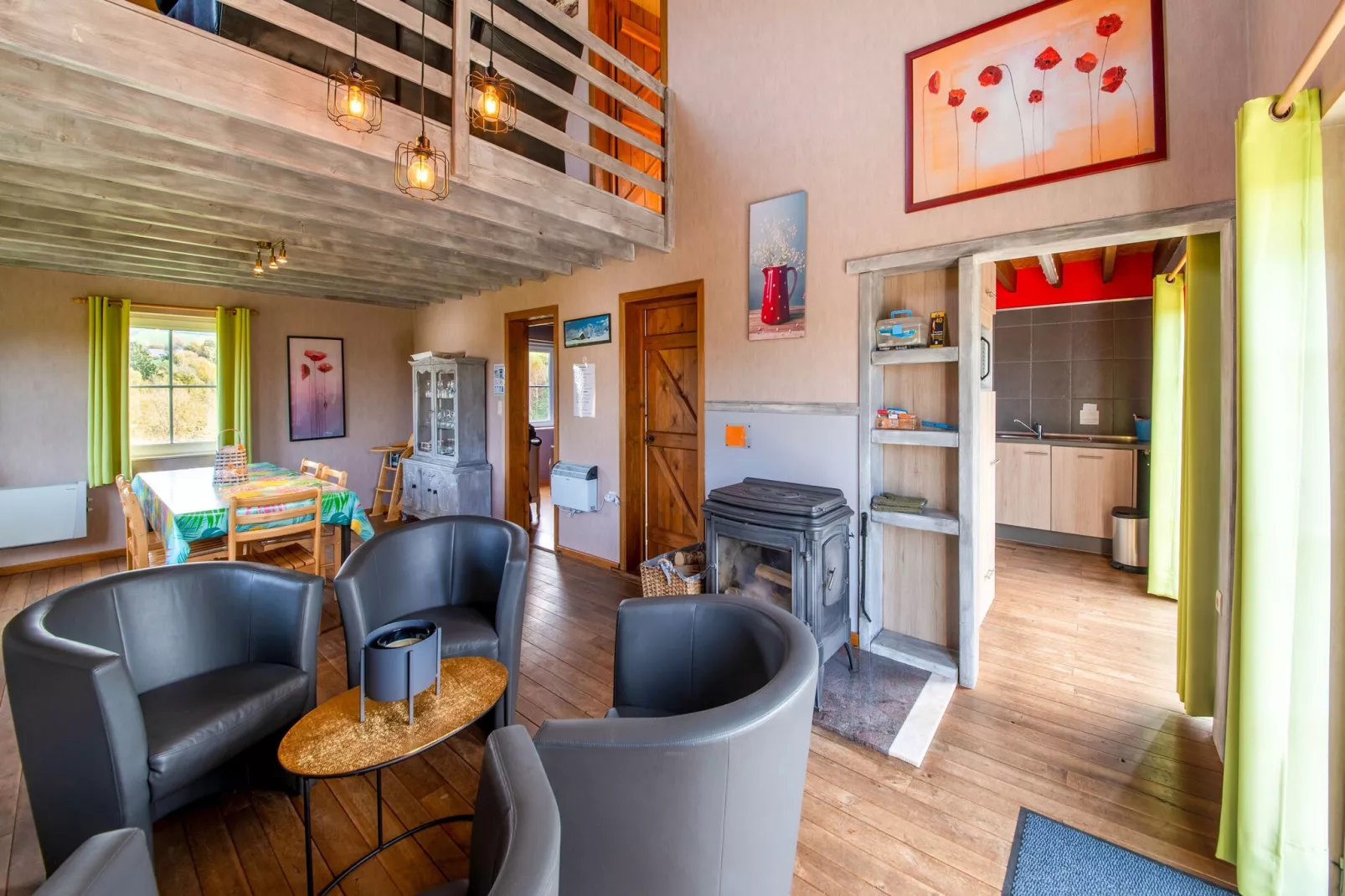 La Vallée des Daims-Living room