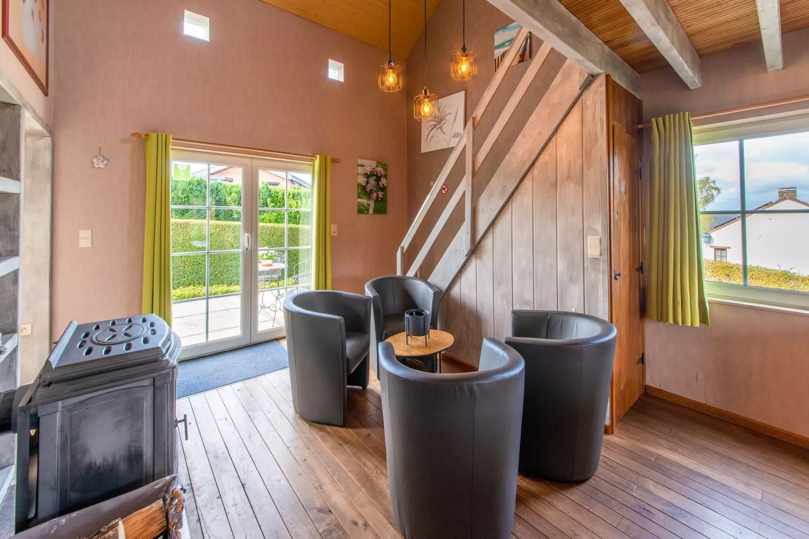 La Vallée des Daims-Living room