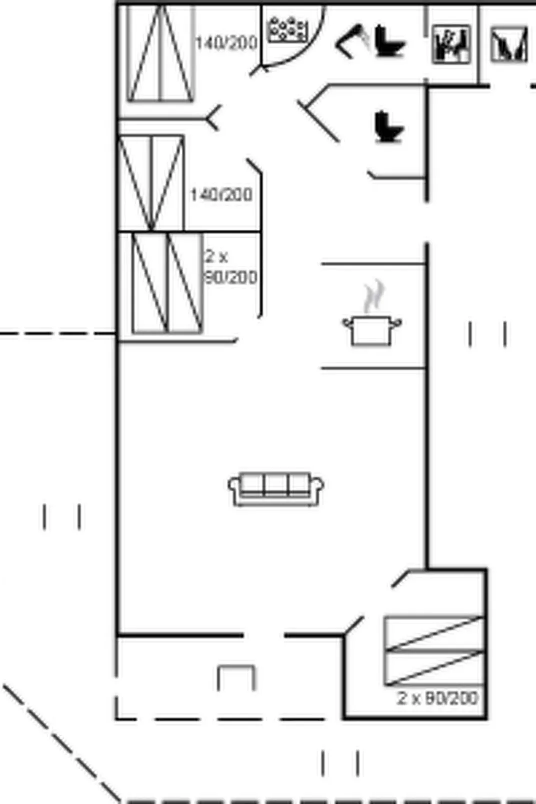 "Roald" - 2.2km from the sea-Draußen