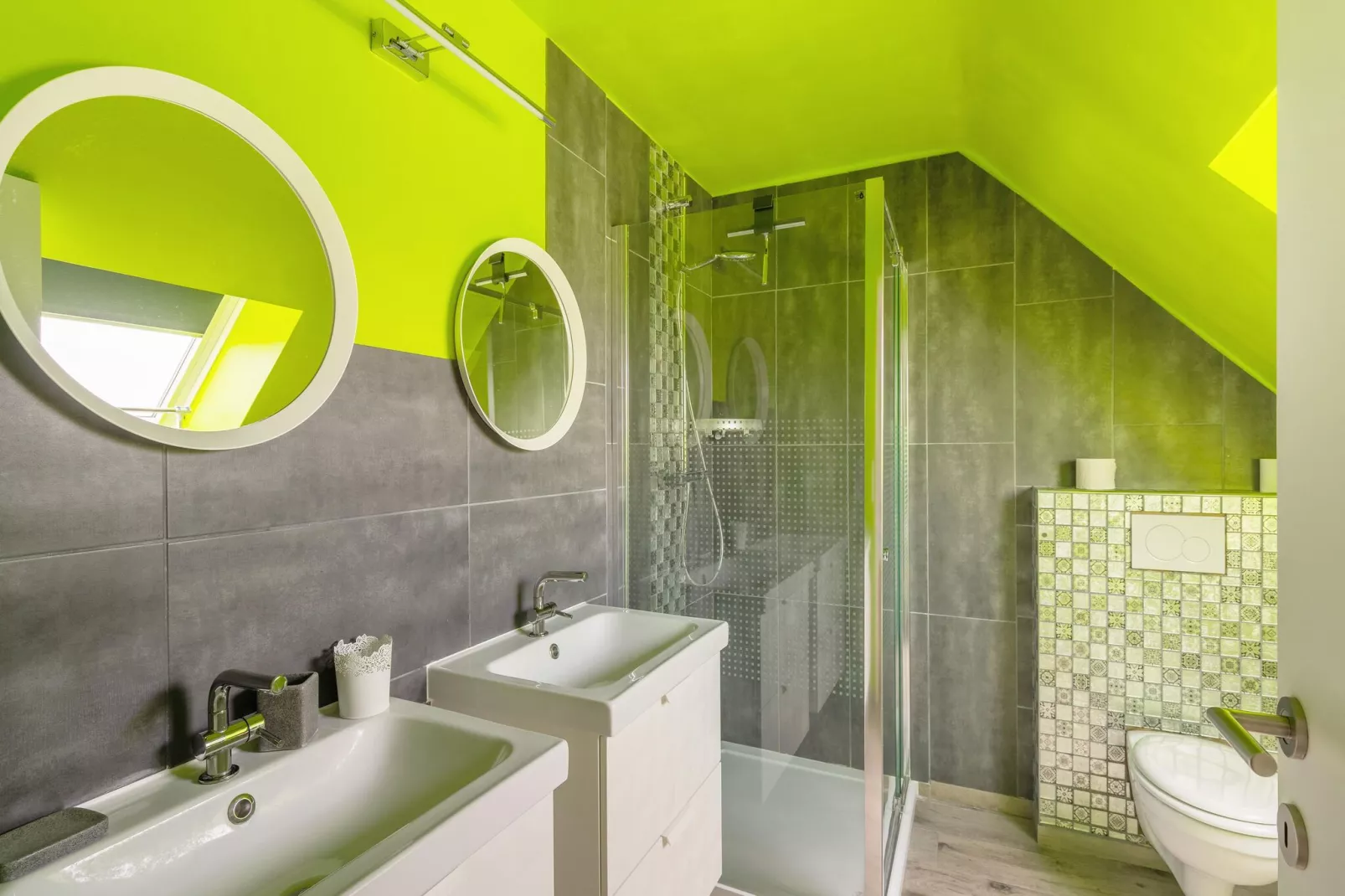 La colline sous le Vent-Salle de bain