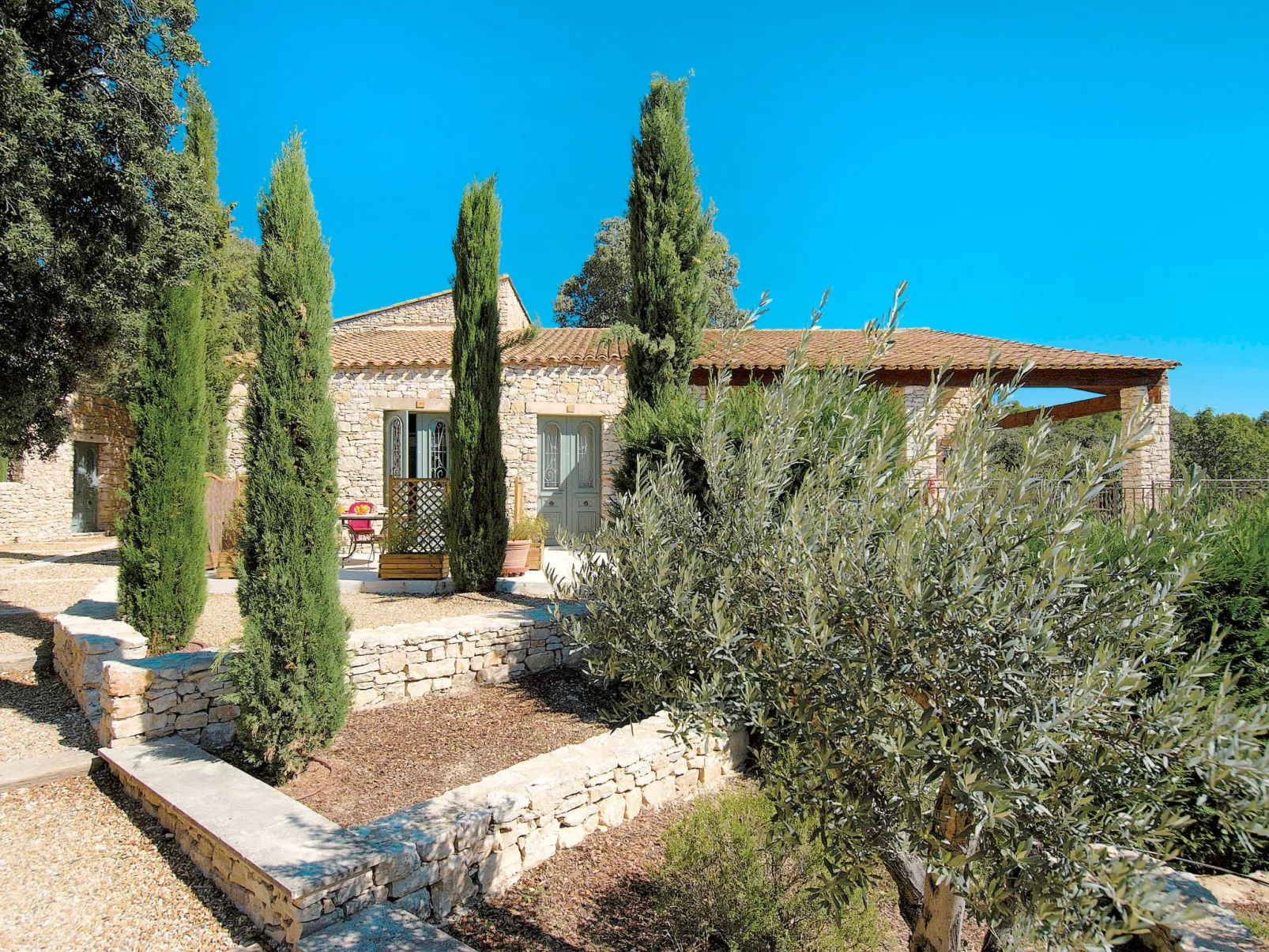 La Bastide des Chênes-Outside