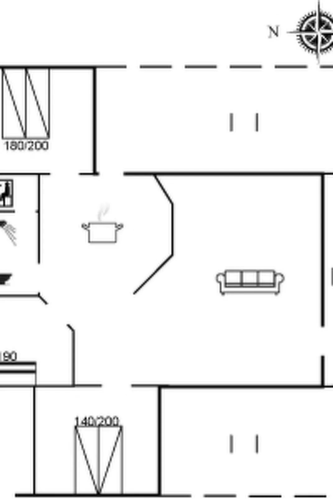 "Dortea" - 600m from the sea-Inside