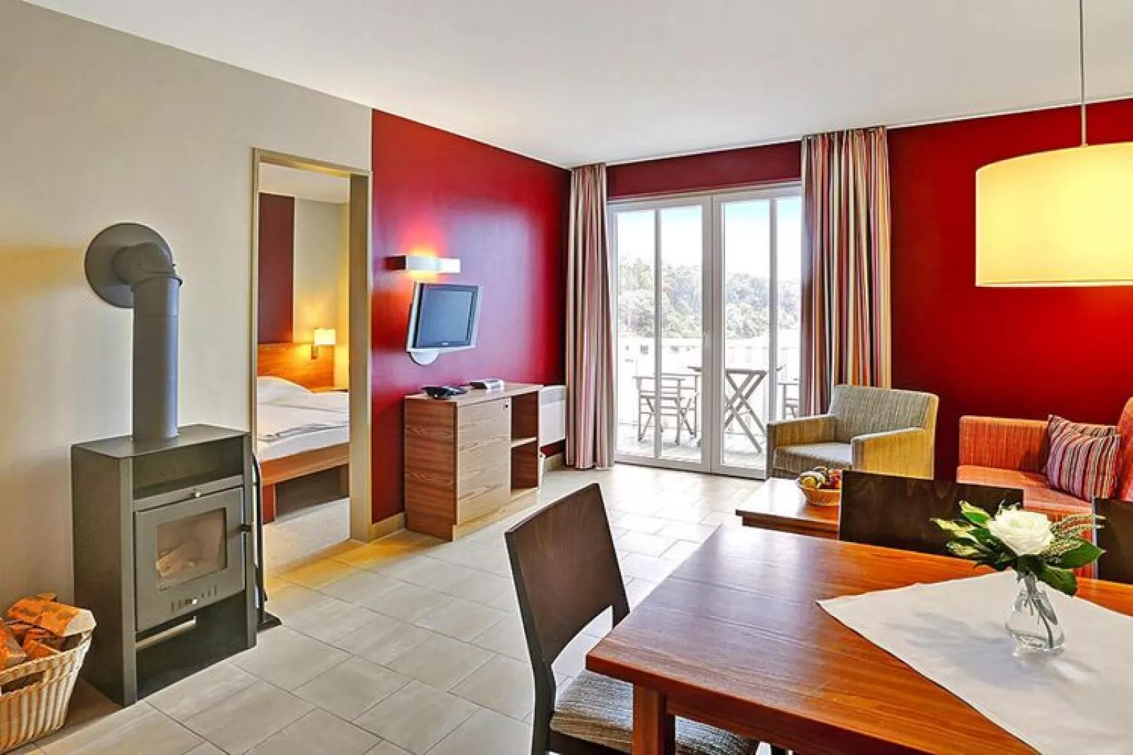 BEECH Resort Boltenhagen - Typ 1 Single mit Kind-Living room