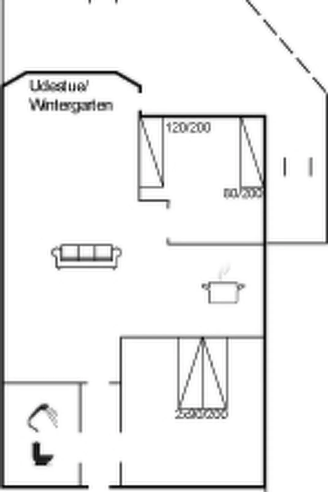 "Sighmar" - 900m from the sea-Inside