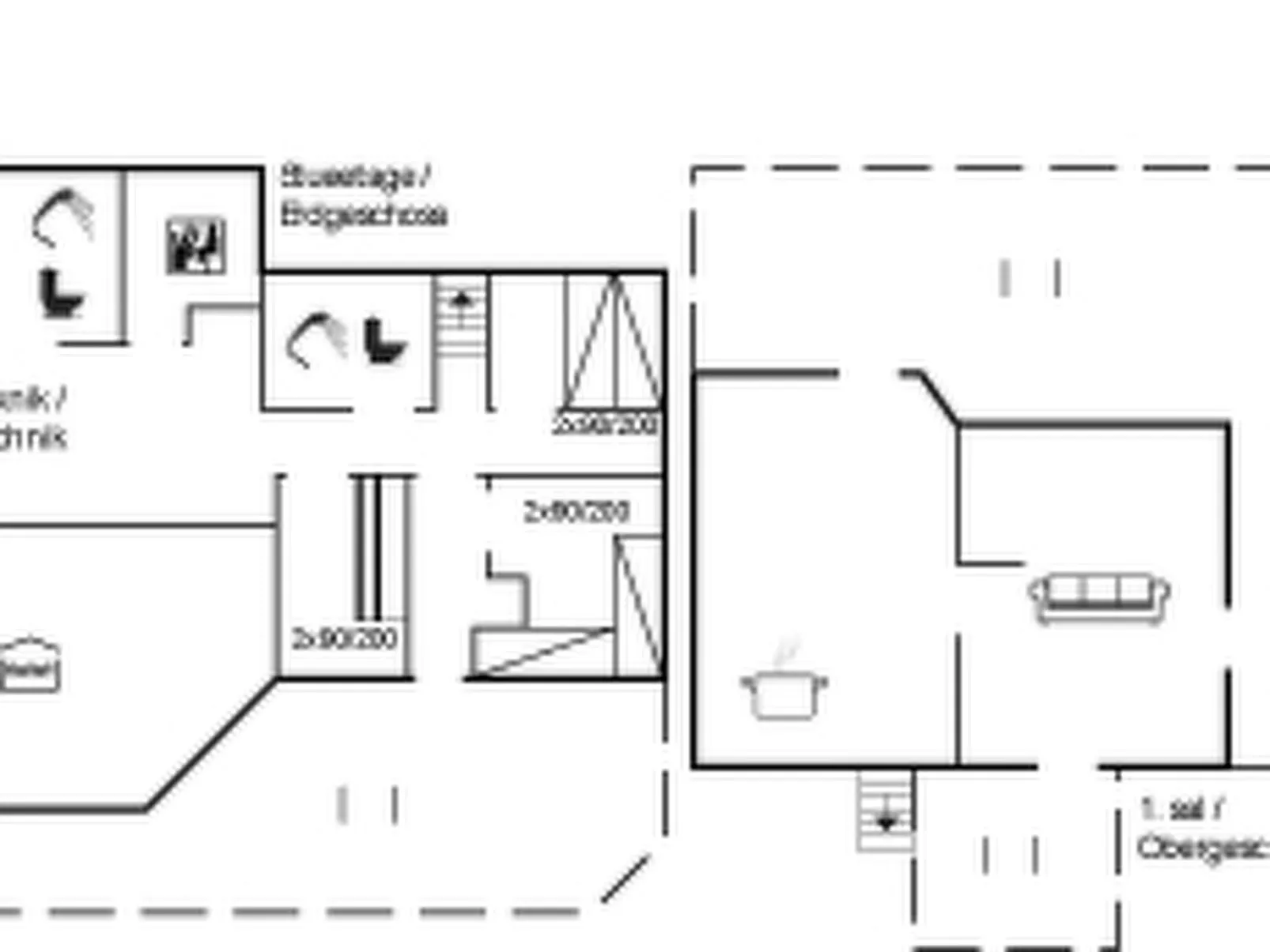 "Swerting" - 230m from the sea-Inside