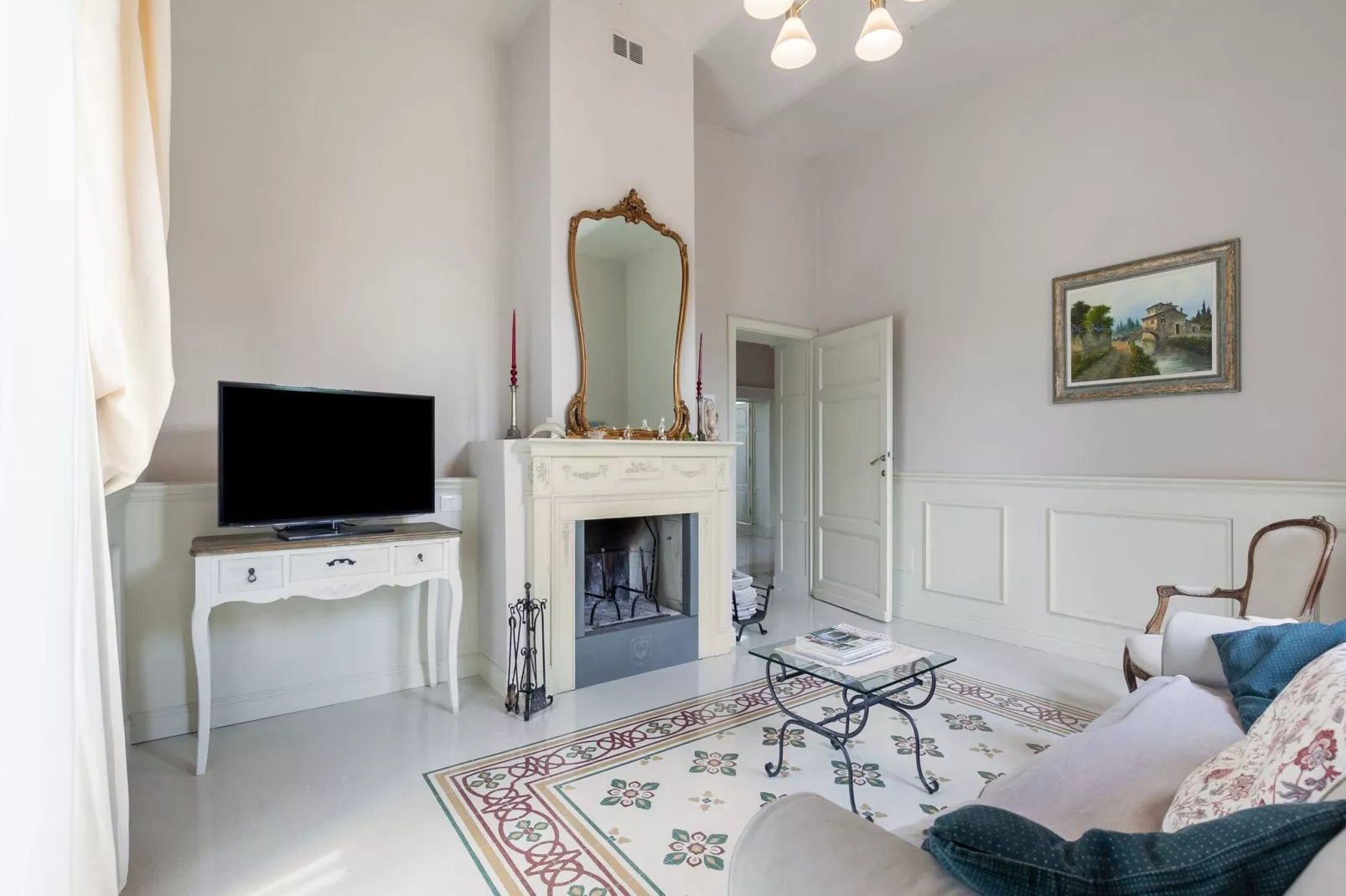 Villa Rose-Wohnzimmer