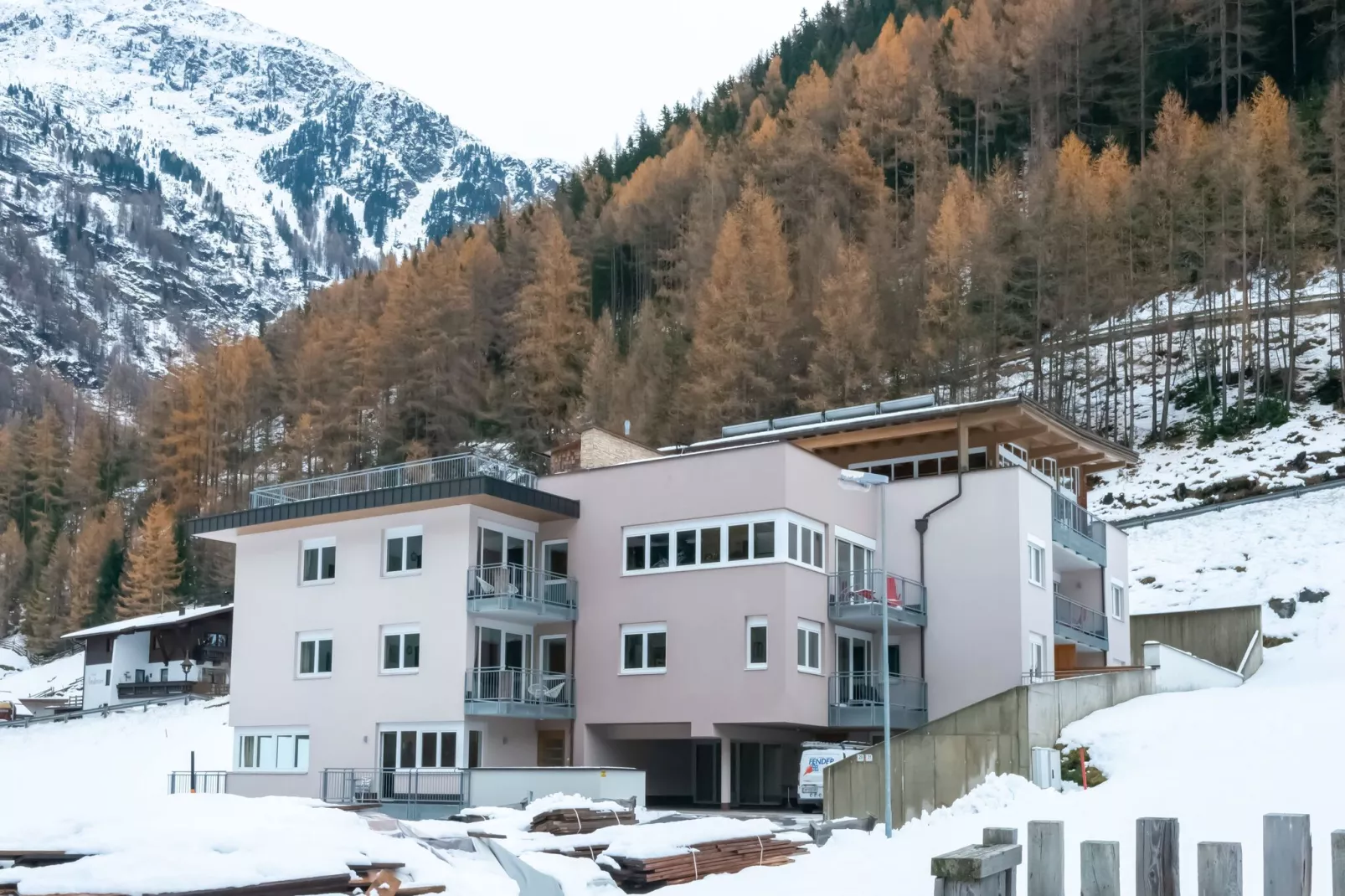 Apartment Zwieselstein-Exterior winter