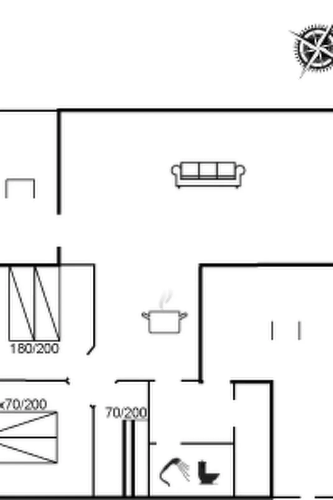 "Aghe" - 250m from the sea-Inside