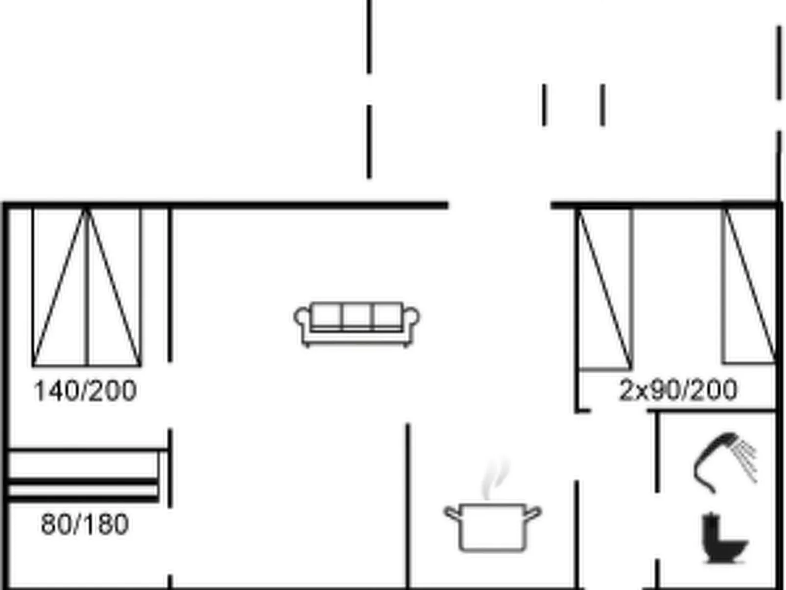 "Blakke" - 250m from the sea-Inside