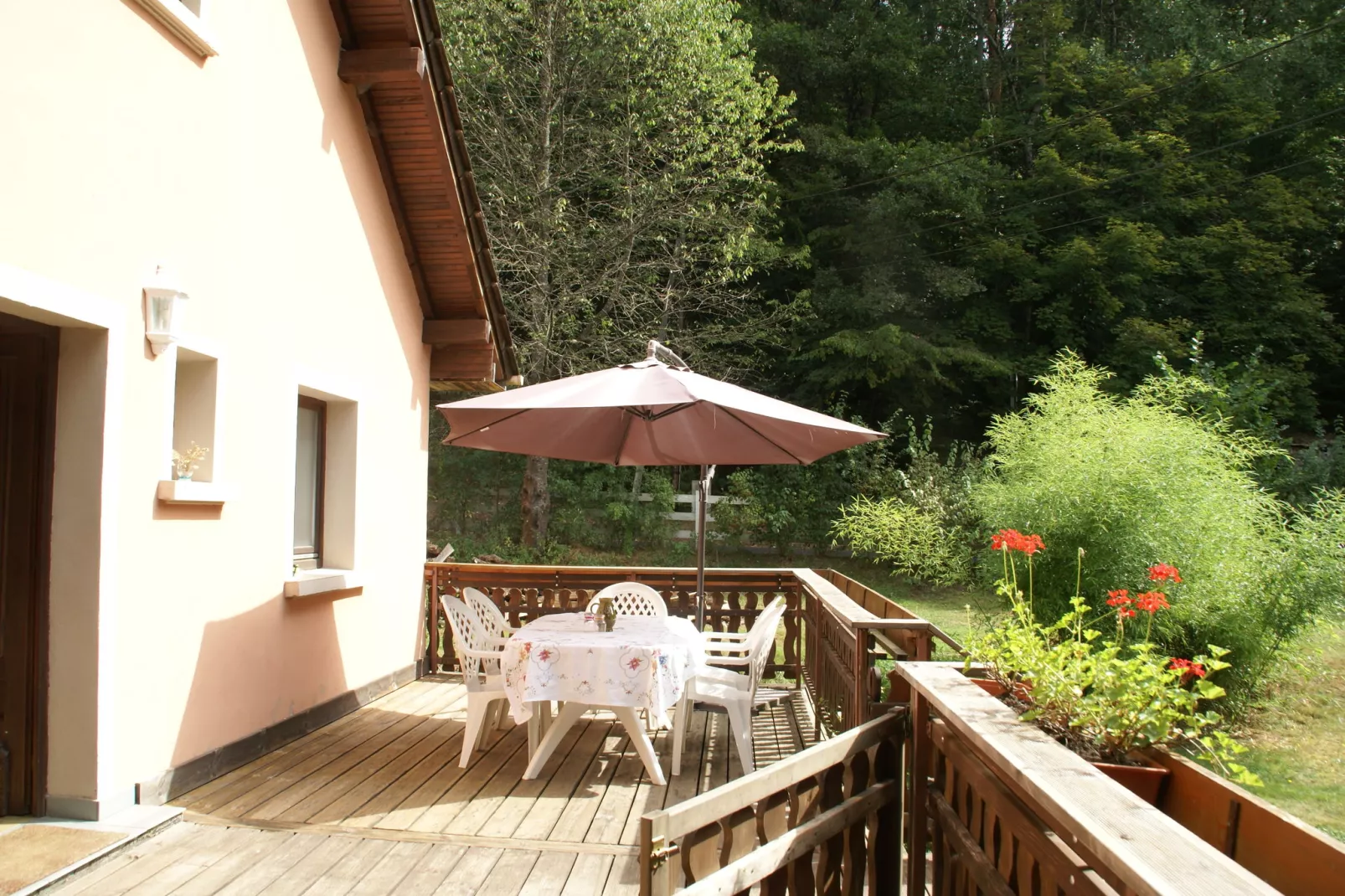 La Schwingmuhle-Terrace balcony