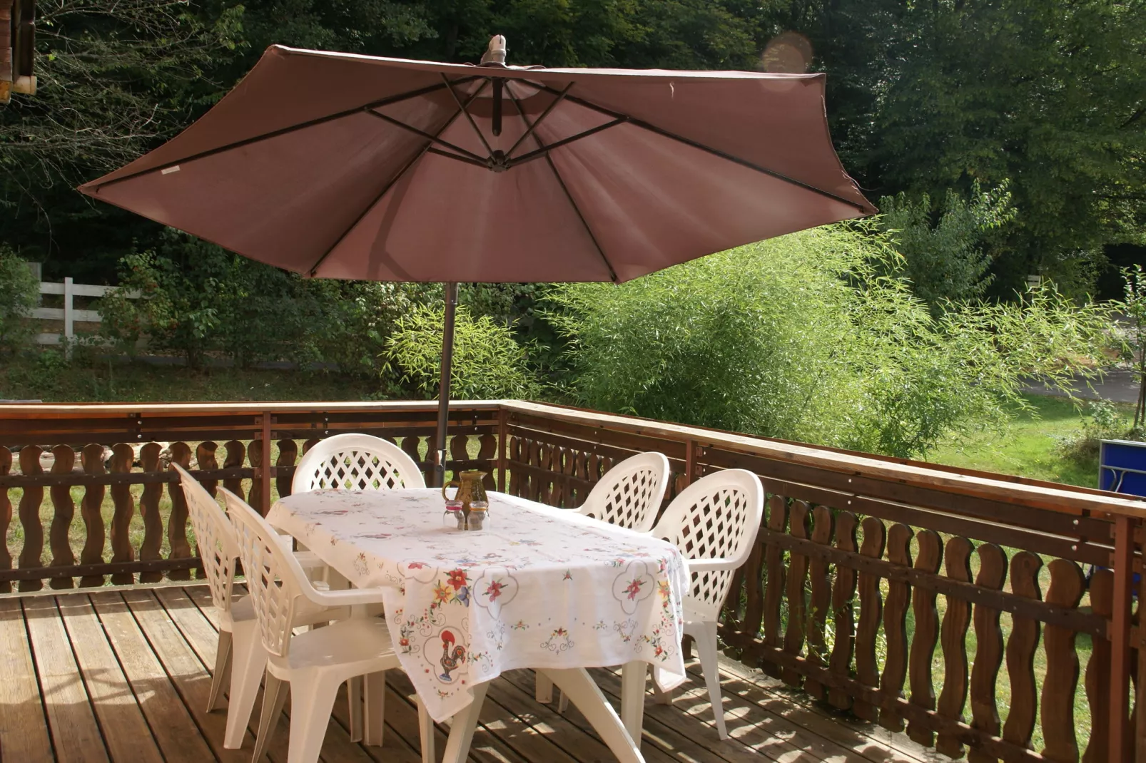 La Schwingmuhle-Terrace balcony