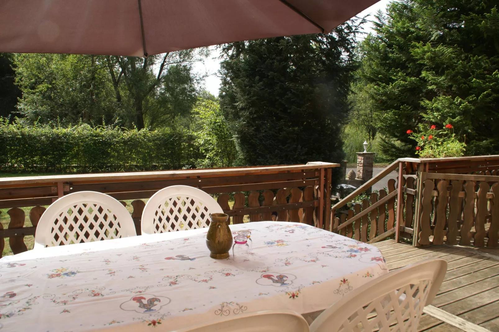 La Schwingmuhle-Terrace balcony