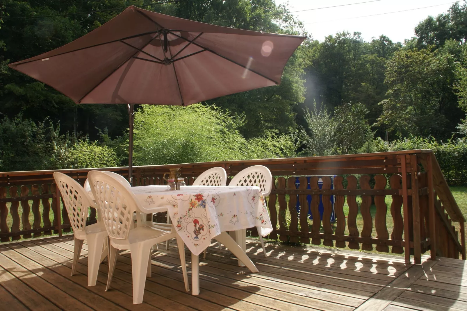 La Schwingmuhle-Terrace balcony