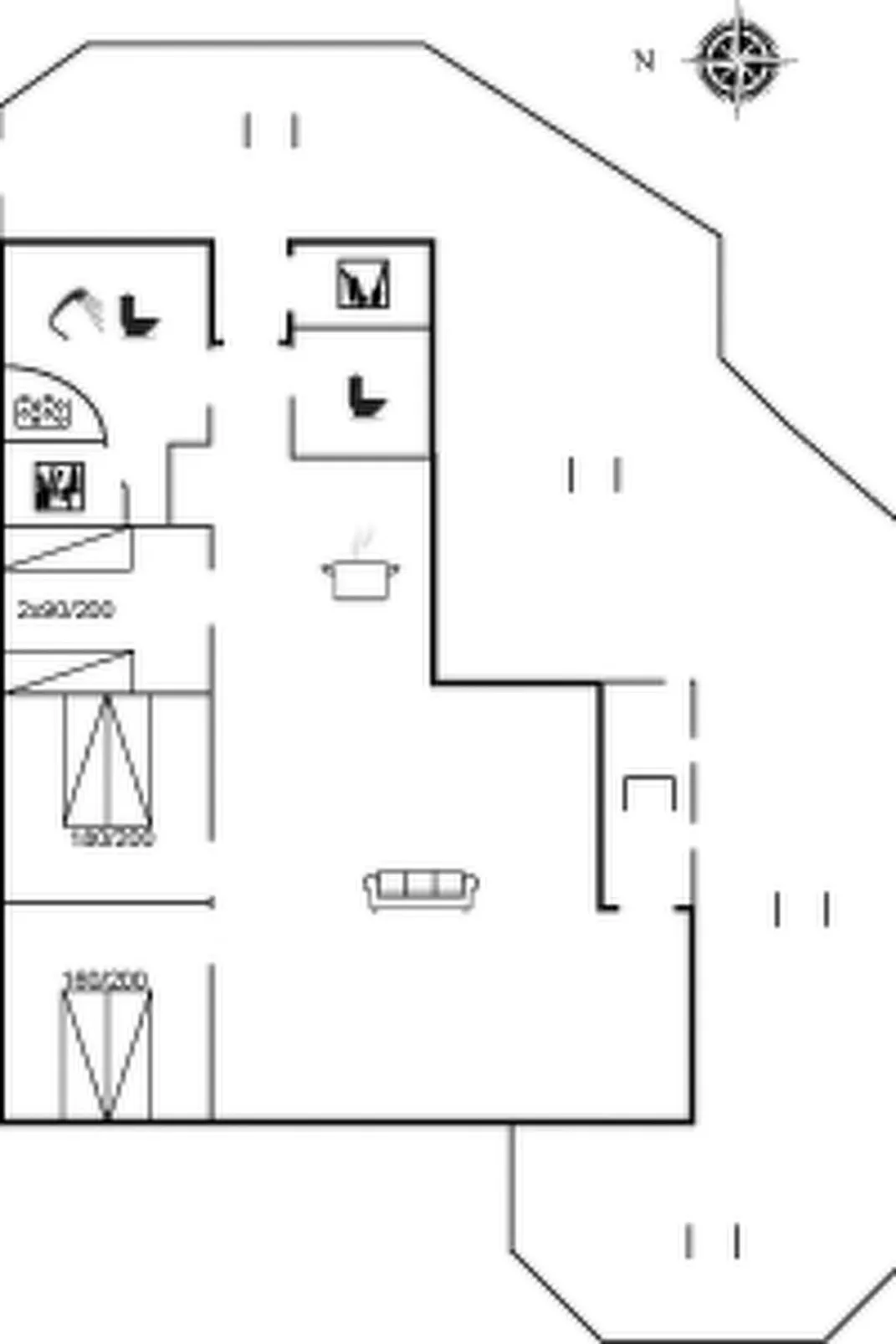 "Skev" - 200m to the inlet-Inside