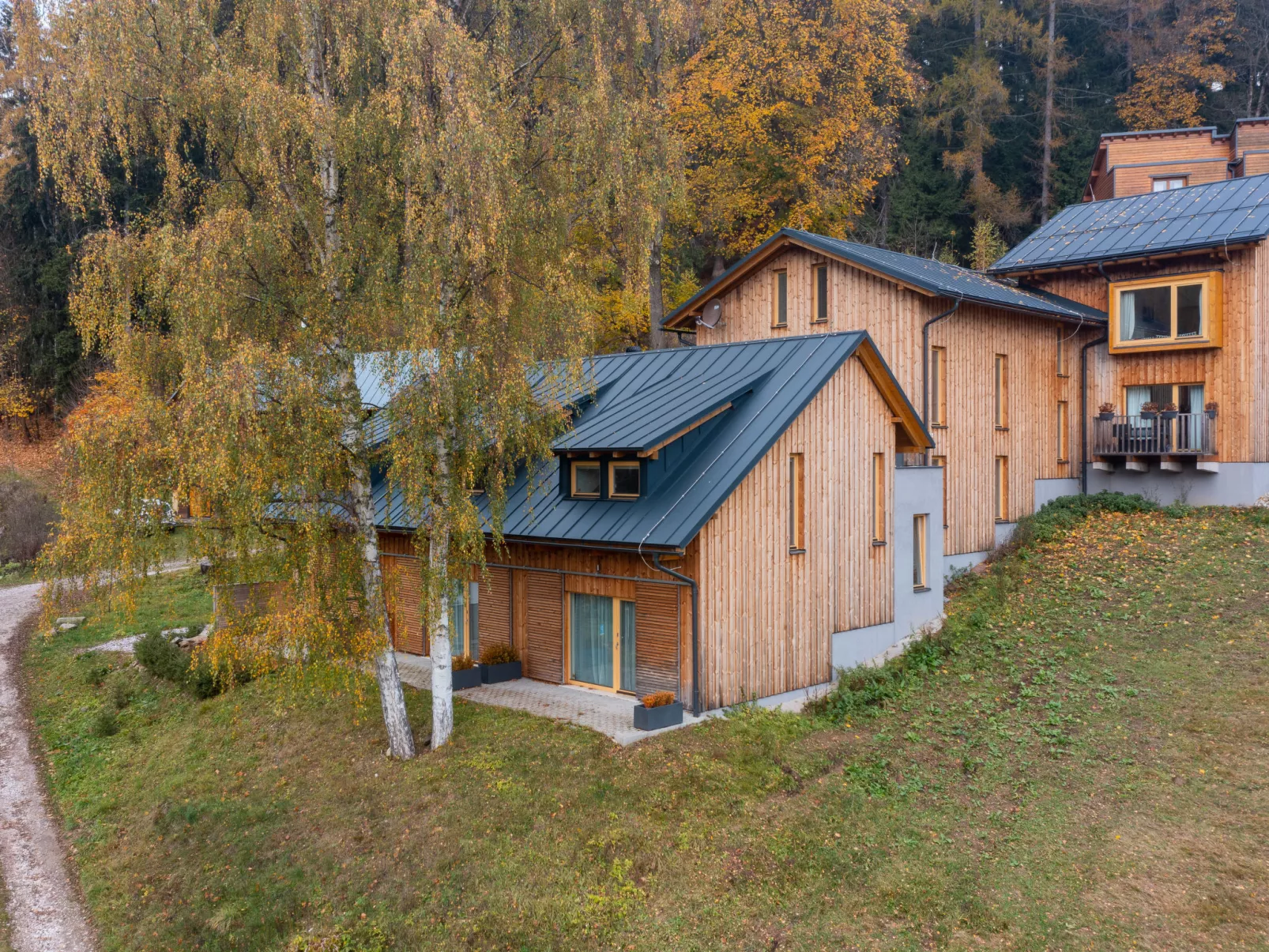 Ski-In Ski-Out Mountain Duplex Portášky3-Outside