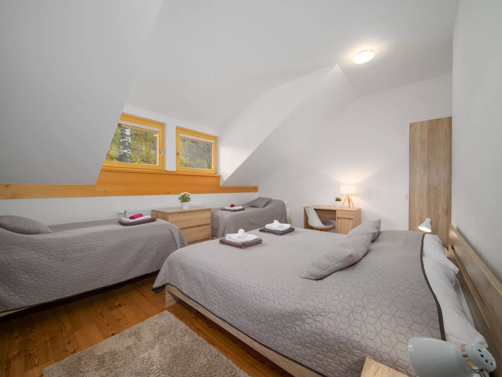 Ski-In Ski-Out Mountain Duplex Portášky3-Inside