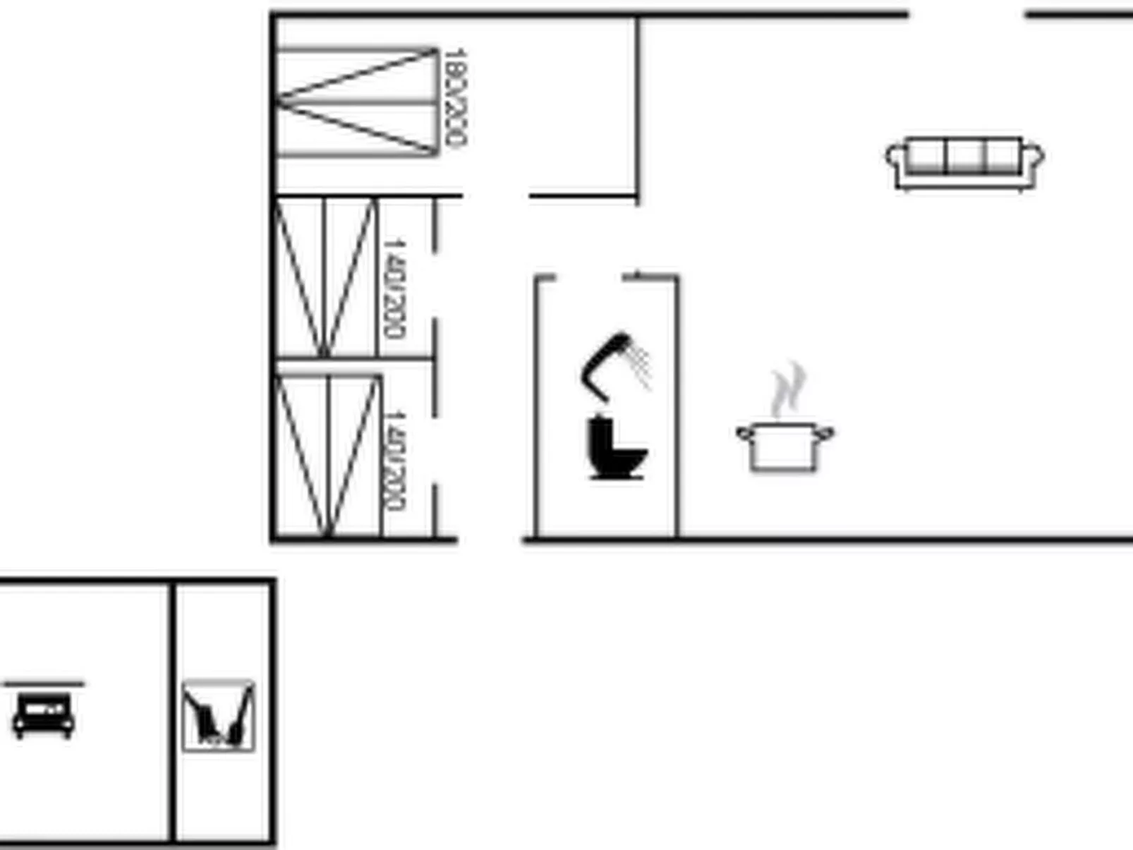 "Vilja" - 150m from the sea-Inside