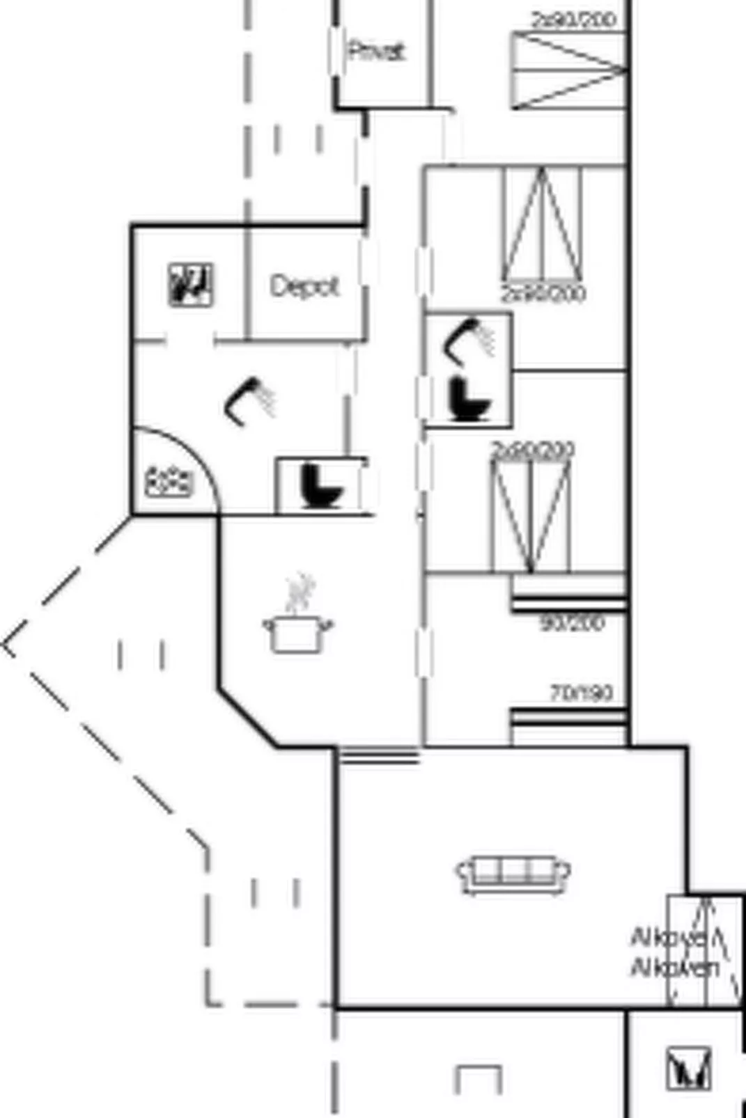 "Adelbrand" - 400m from the sea-Inside
