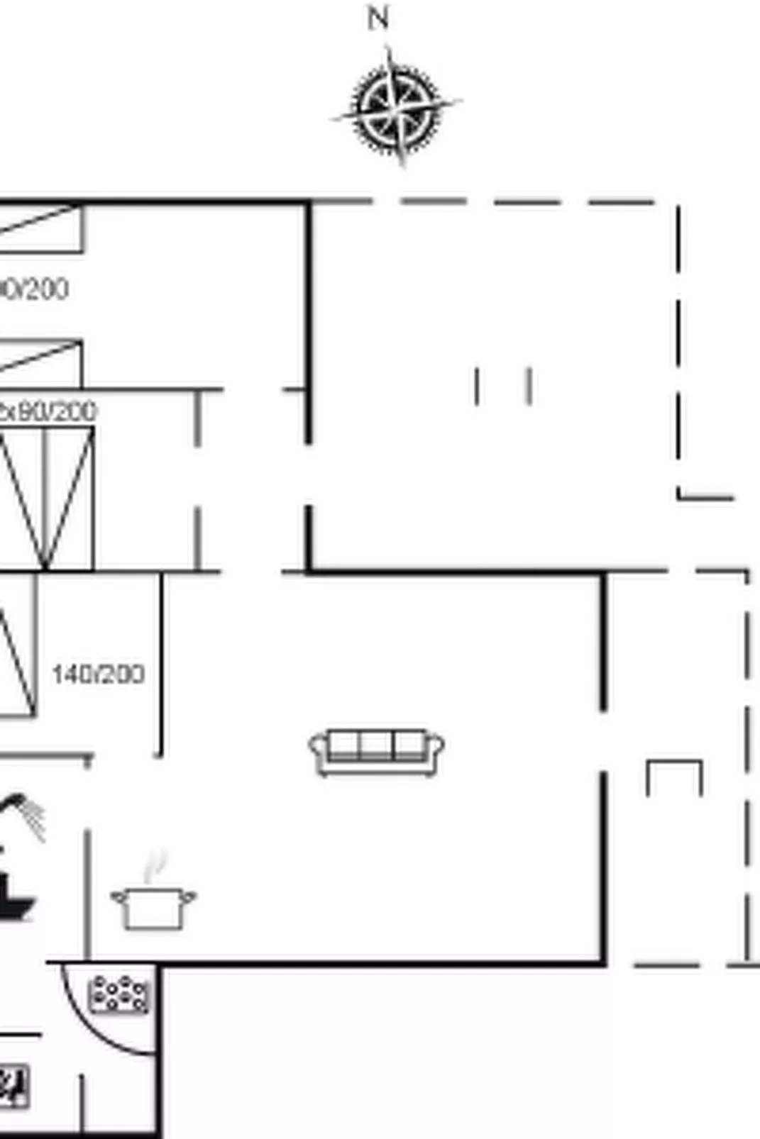 "Ingborg" - 150m from the sea-Outside