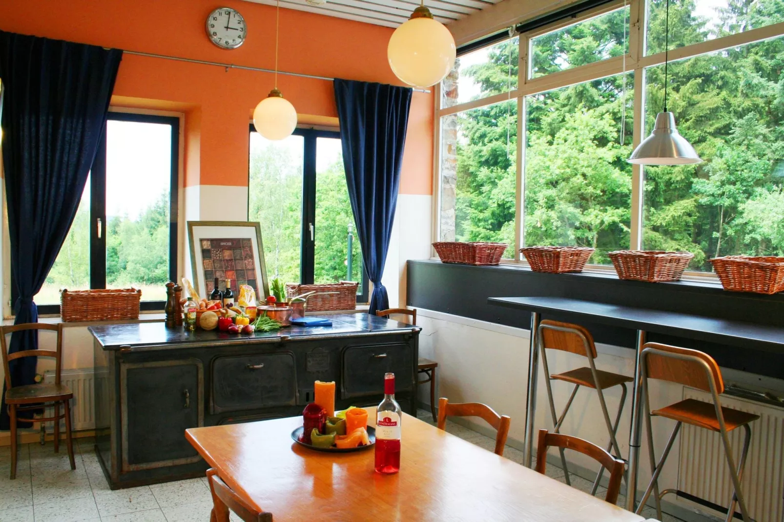 Ardennen Landgoed Le Herou-Hall d'accueil