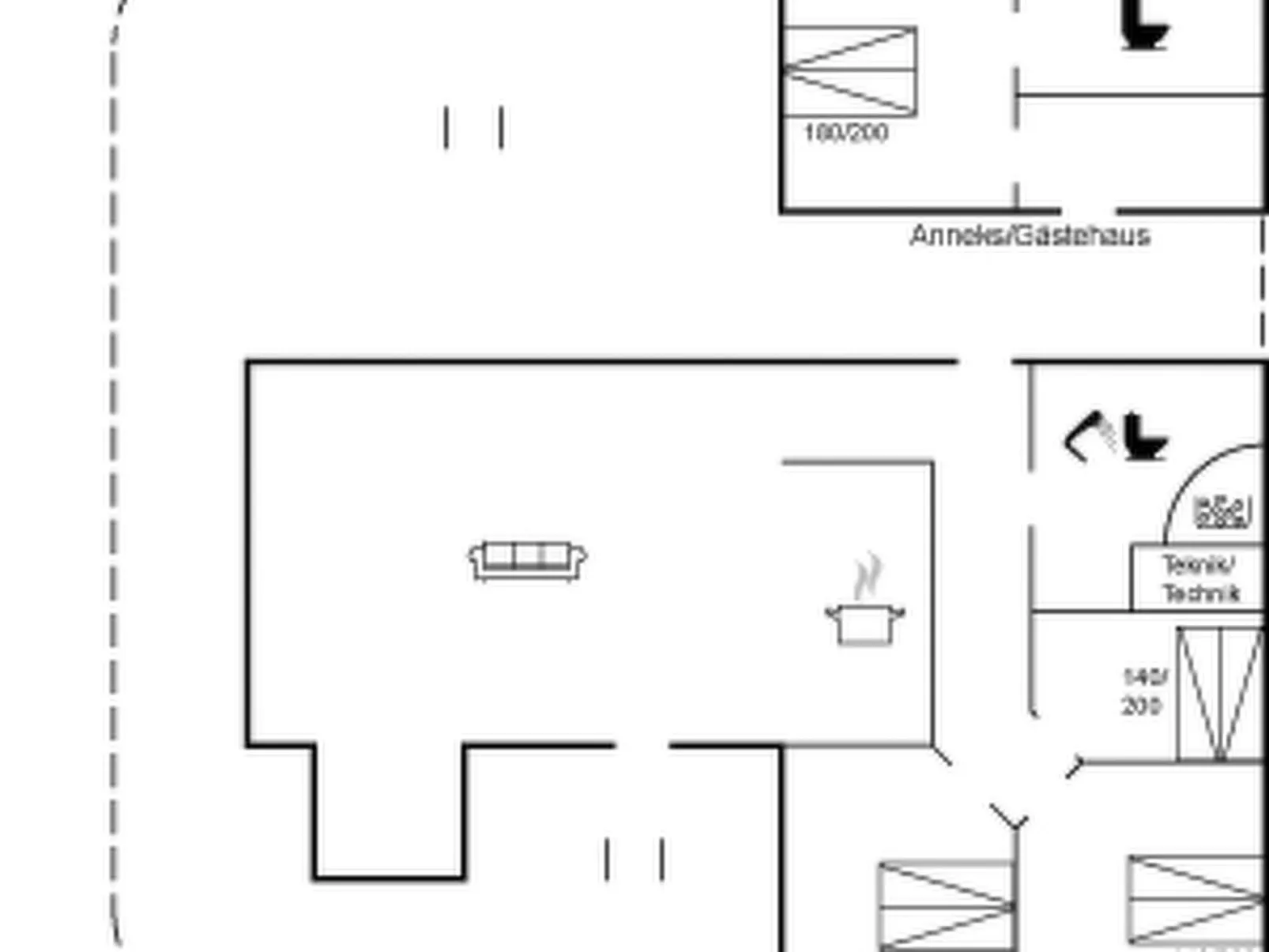 "Thorwith" - 150m from the sea-Inside