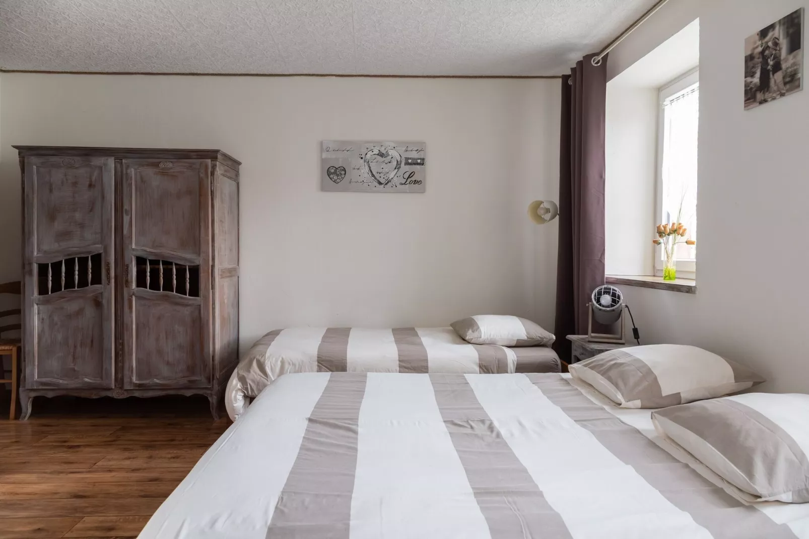 Gite au Grenier d'abondance-Bedroom