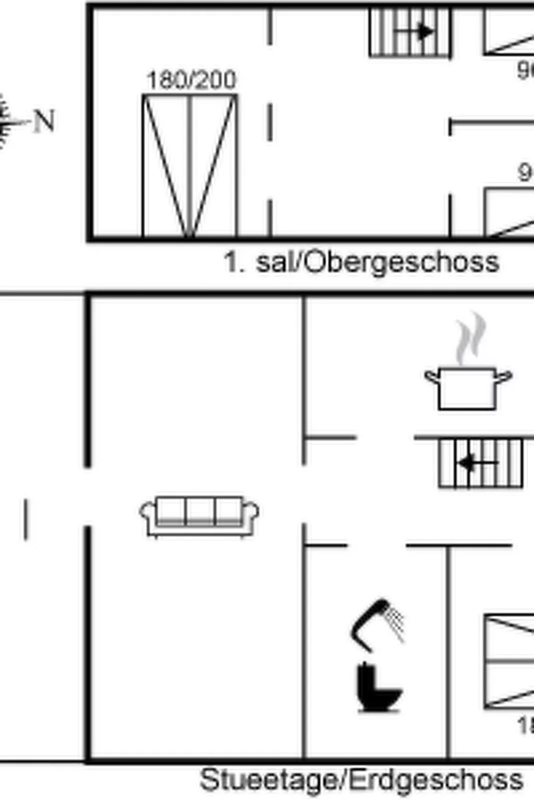 "Liselott" - 300m from the sea-Inside